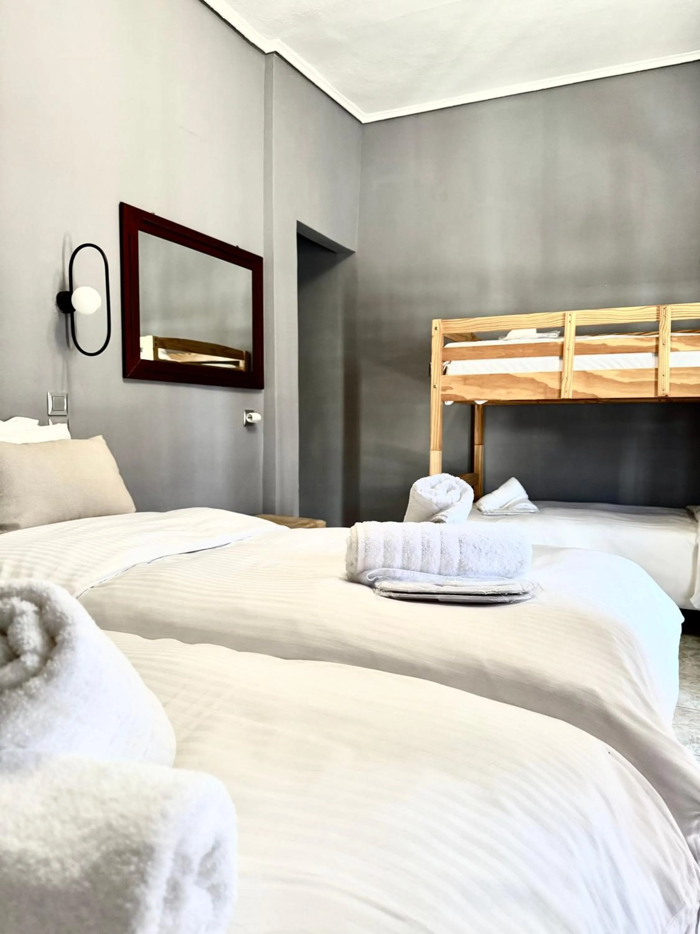 Bed in ESPERIA Drama HOTEL