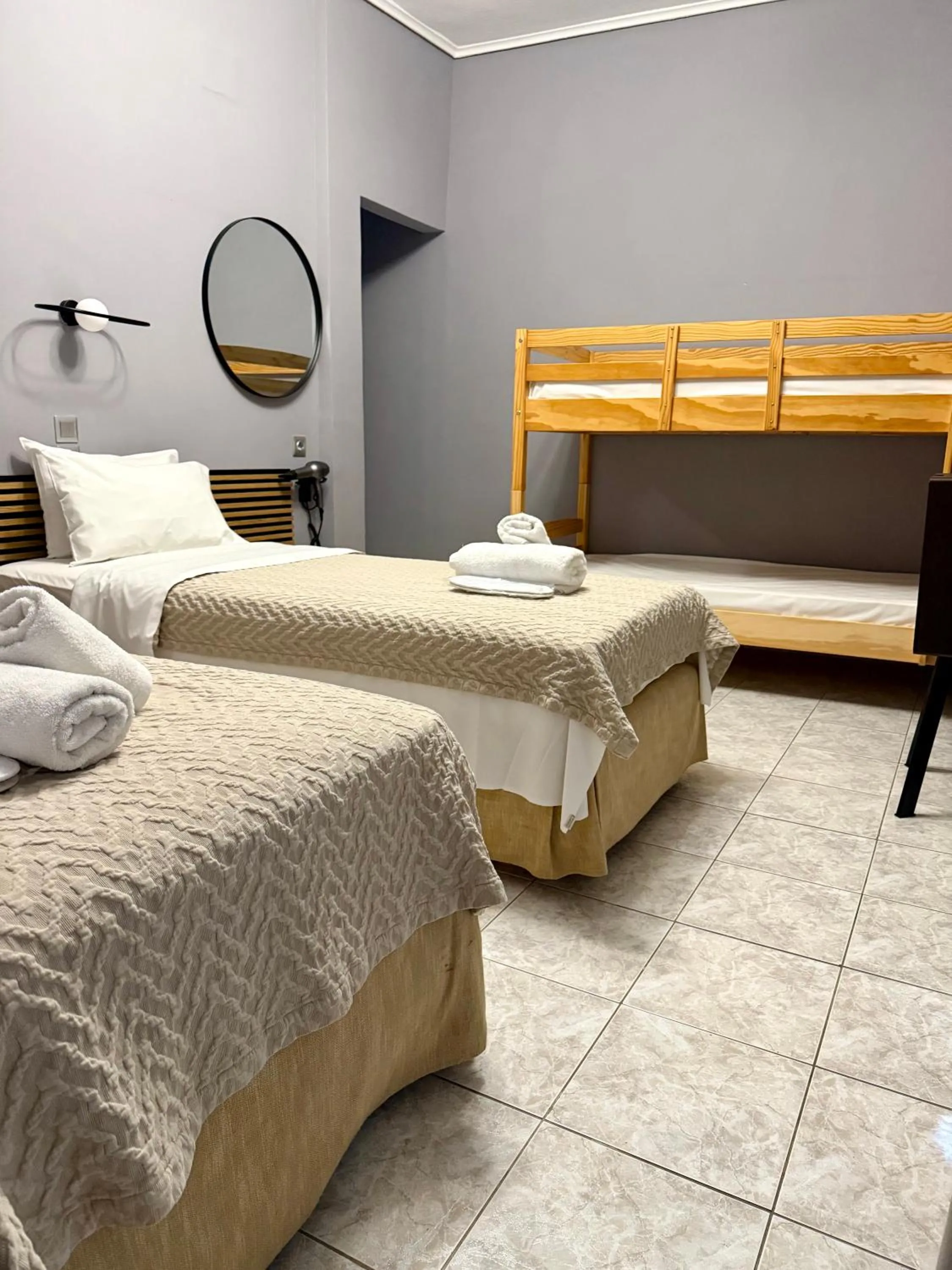 Bed in ESPERIA Drama HOTEL