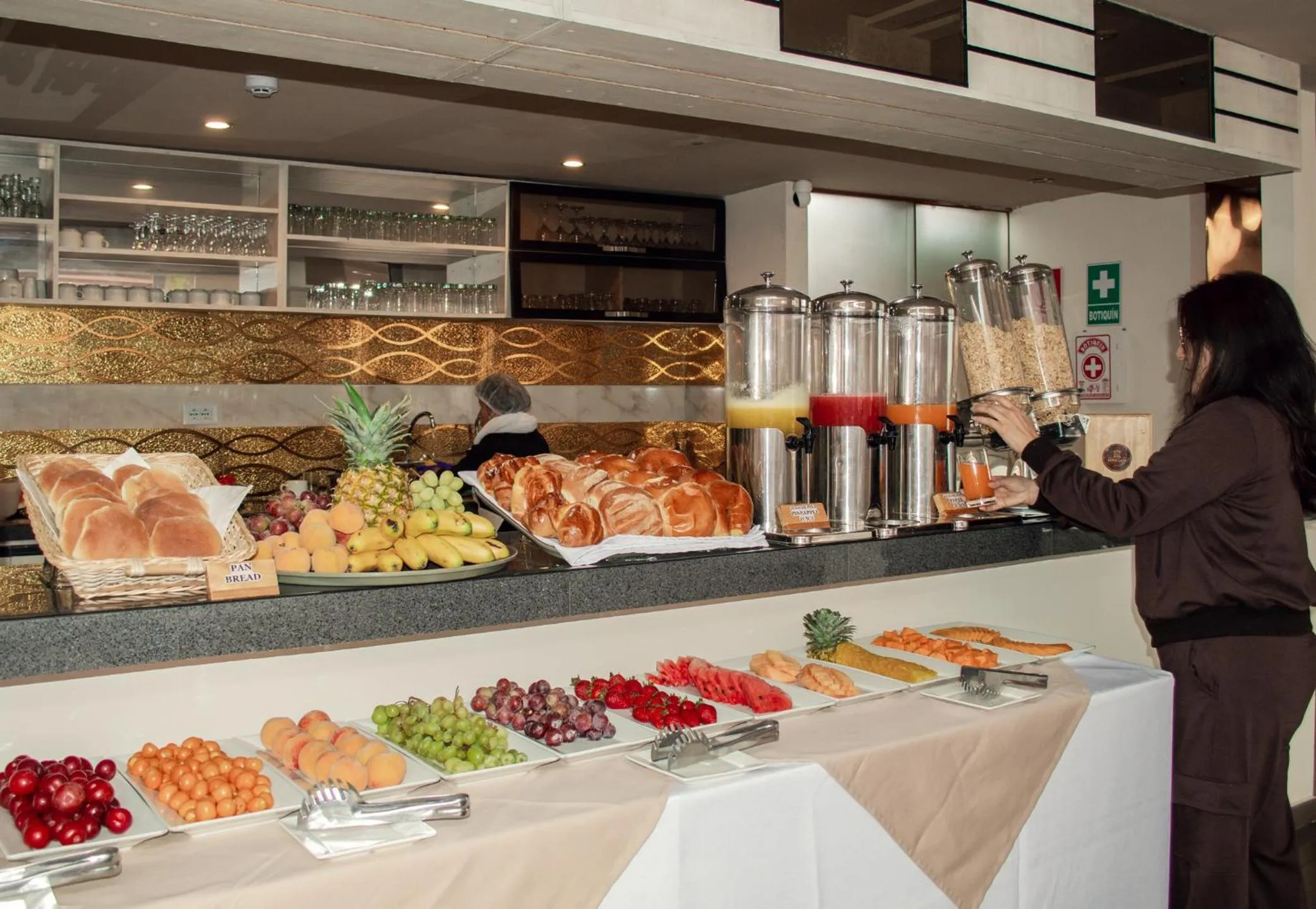 Buffet breakfast in INKALAM cusco