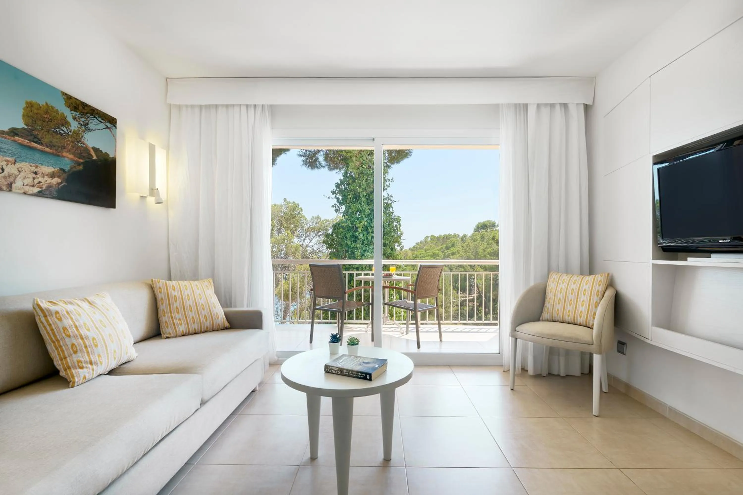 Balcony/Terrace in Iberostar Waves Club Cala Barca All Inclusive