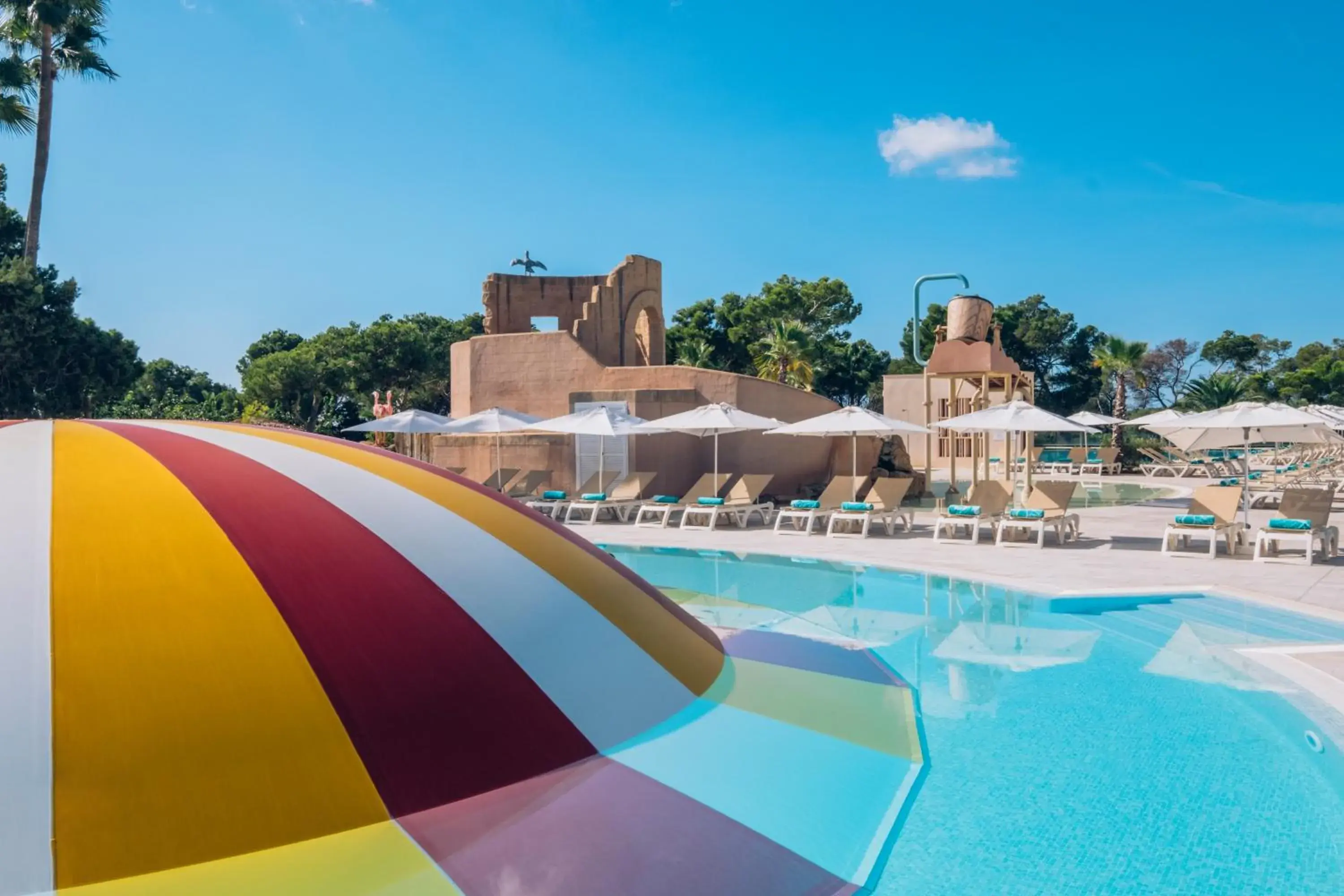 Swimming pool in Iberostar Waves Club Cala Barca All Inclusive Swimming pool in Iberostar Waves Club Cala Barca All Inclusive