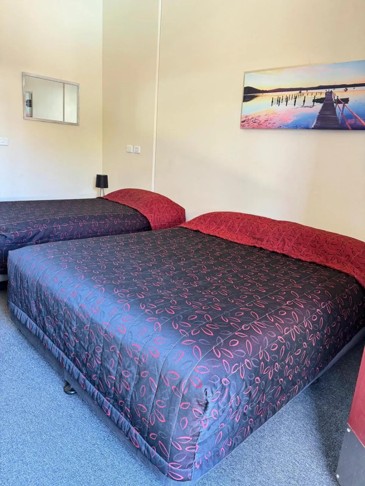 Twin Room with Private Bathroom in Wentworth Central Motor Inn