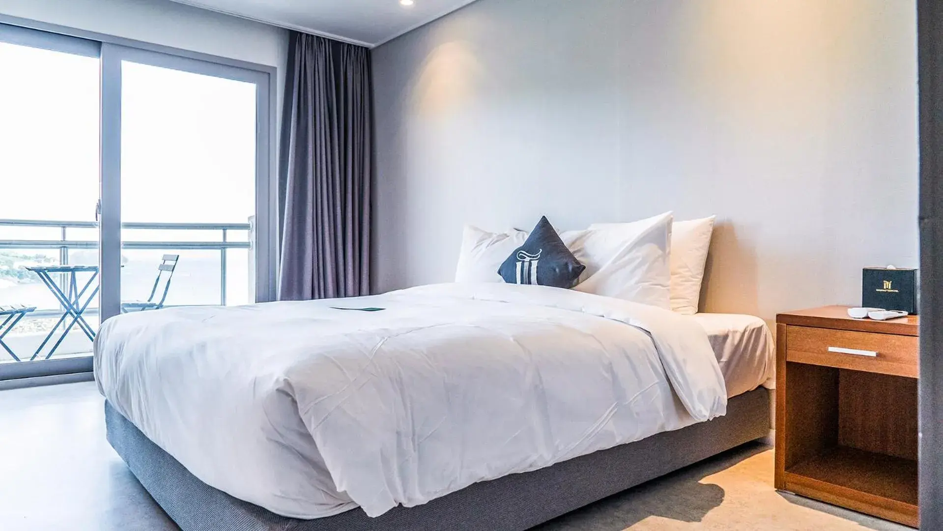 Bed in Namhae Sports Park Hotel Bed in Namhae Sports Park Hotel