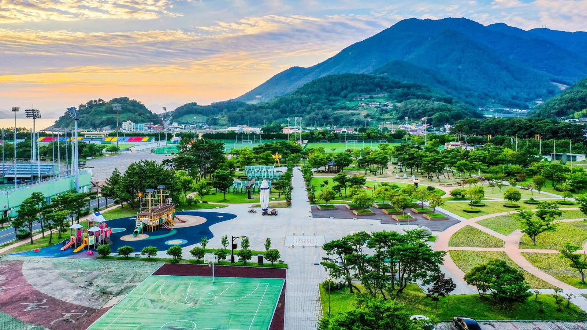 Garden in Namhae Sports Park Hotel
