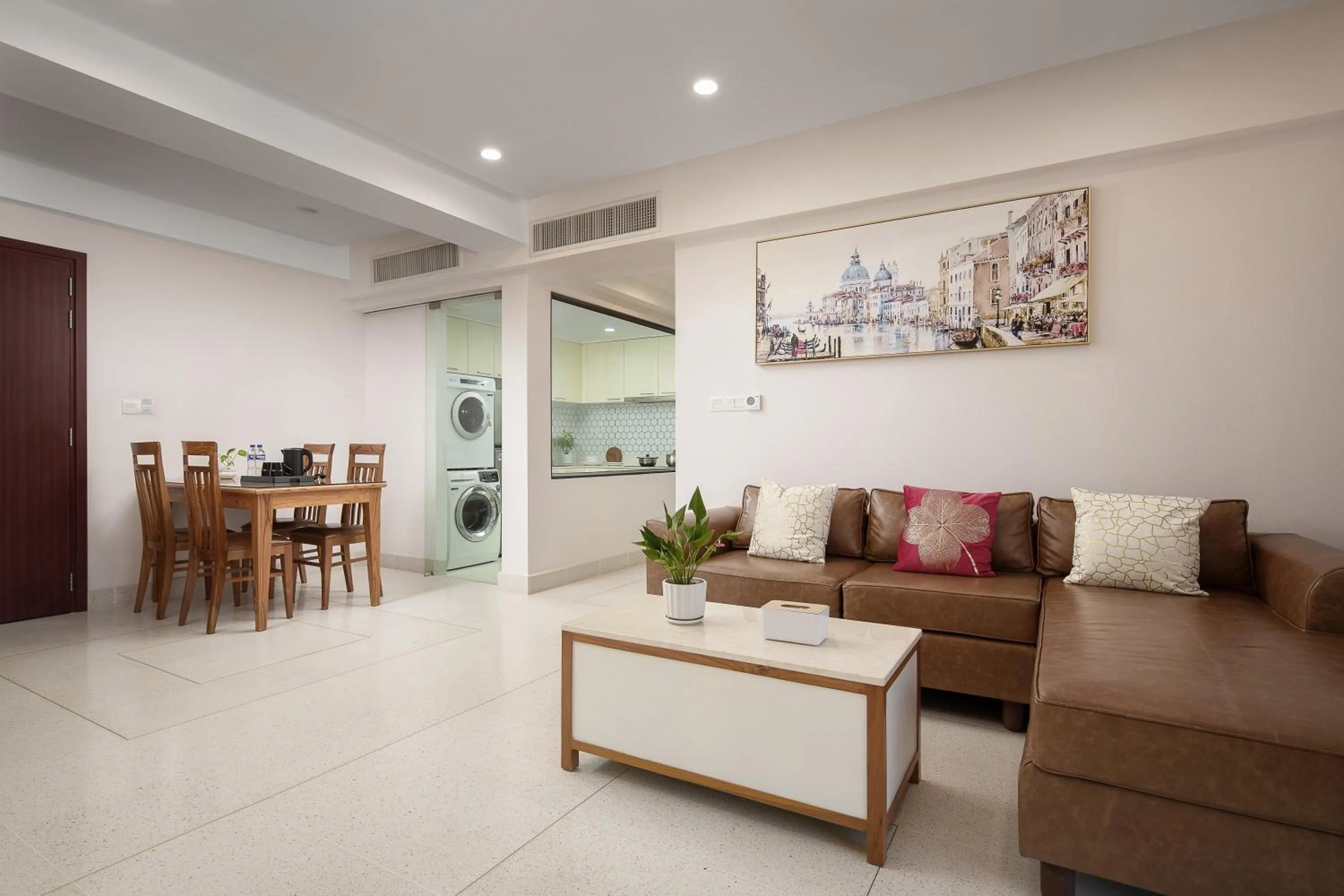 Living room in Angkor Mansion & Residence