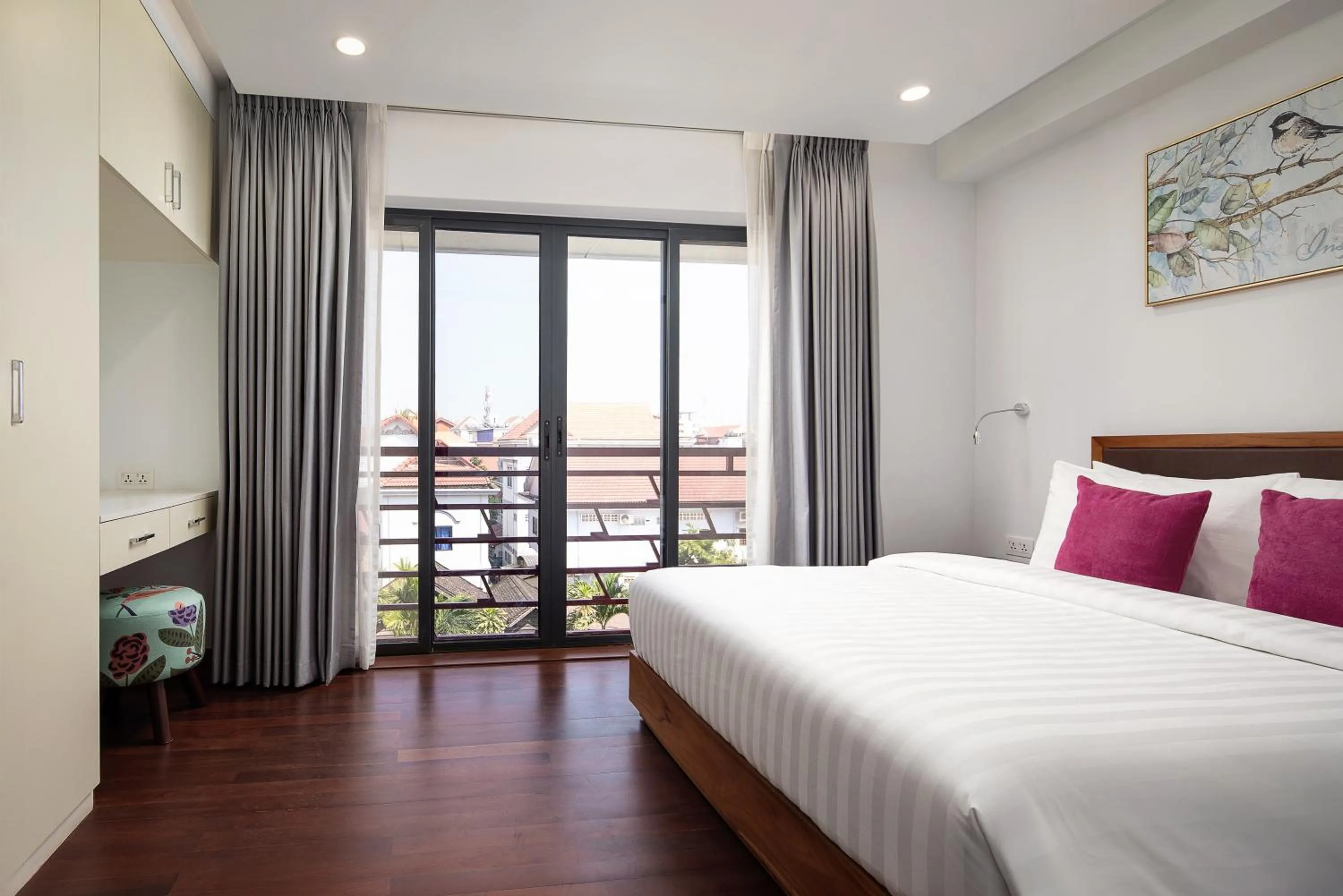 Bed in Angkor Mansion & Residence