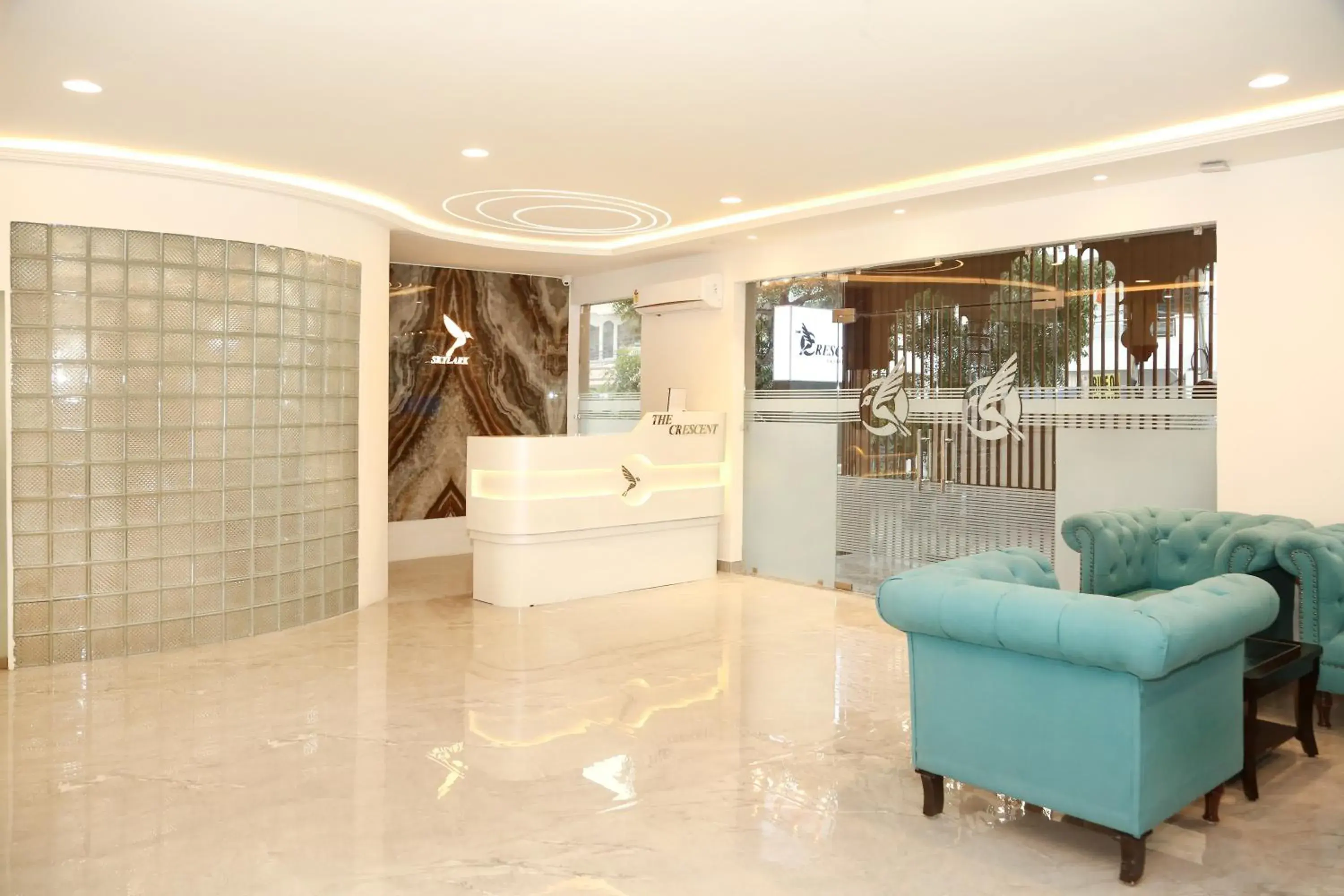 Lobby or reception in The Crescent Lobby or reception in The Crescent