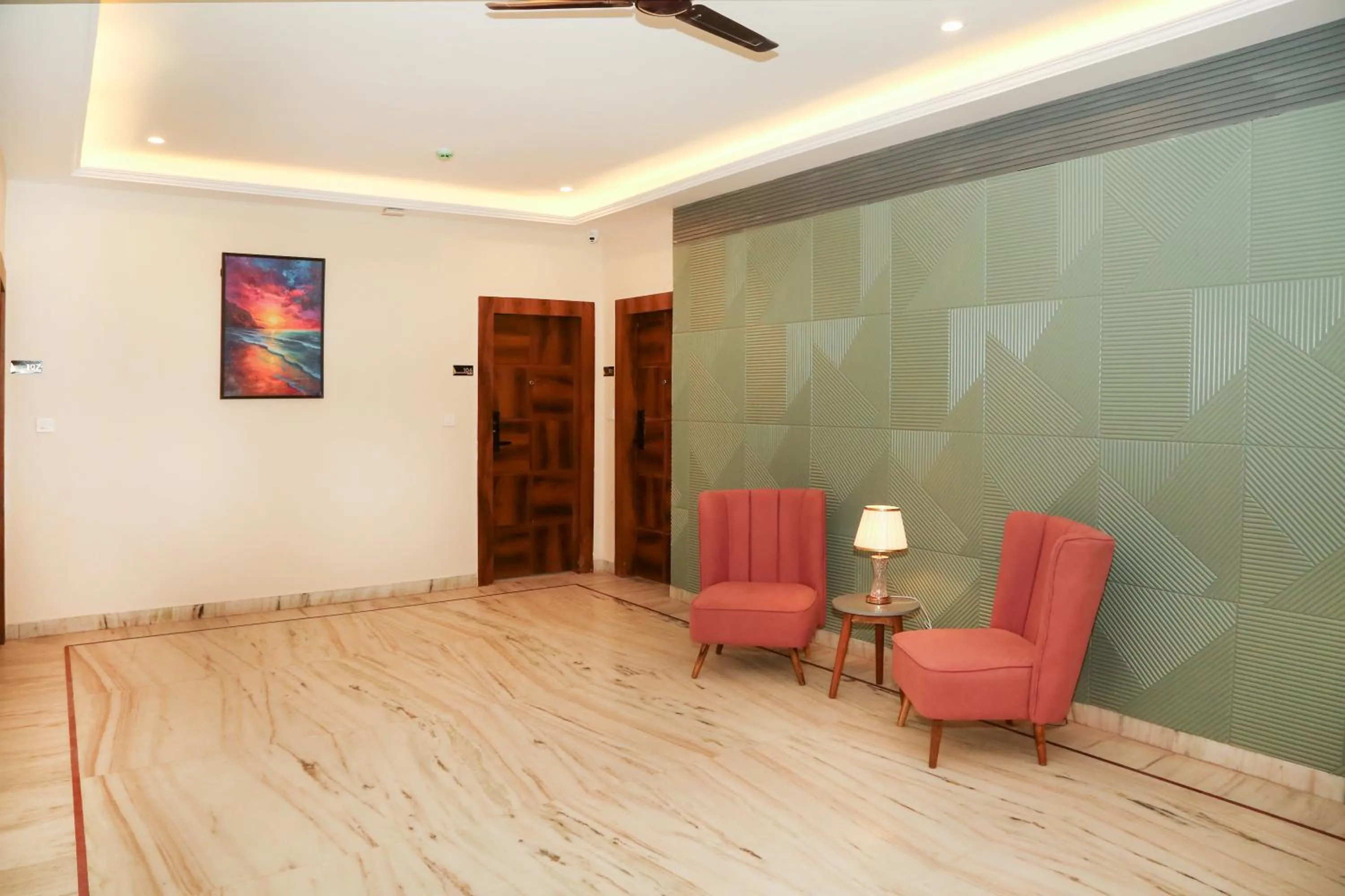 Seating area in The Crescent