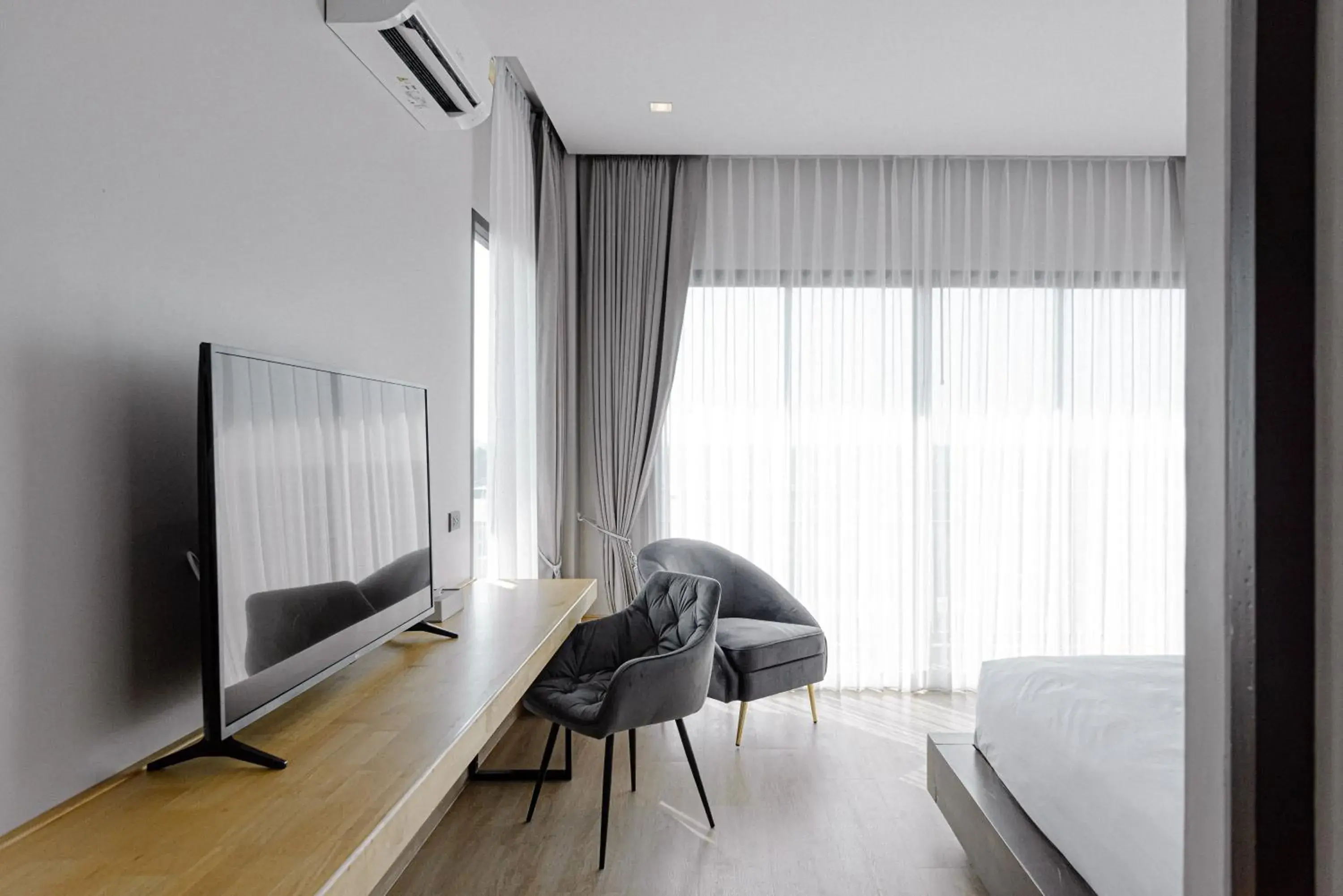 Bed in The Horizon Groove Hotel Bed in The Horizon Groove Hotel