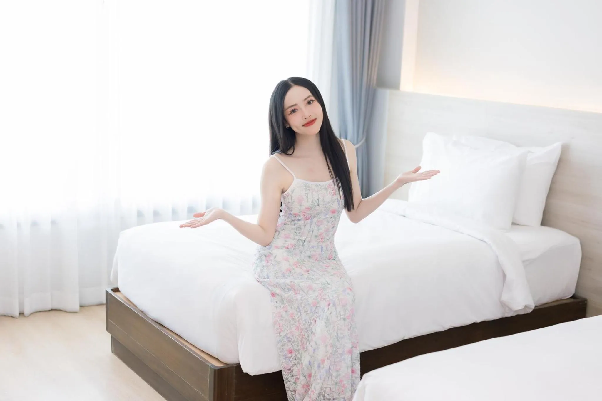 Bed in The Horizon Groove Hotel