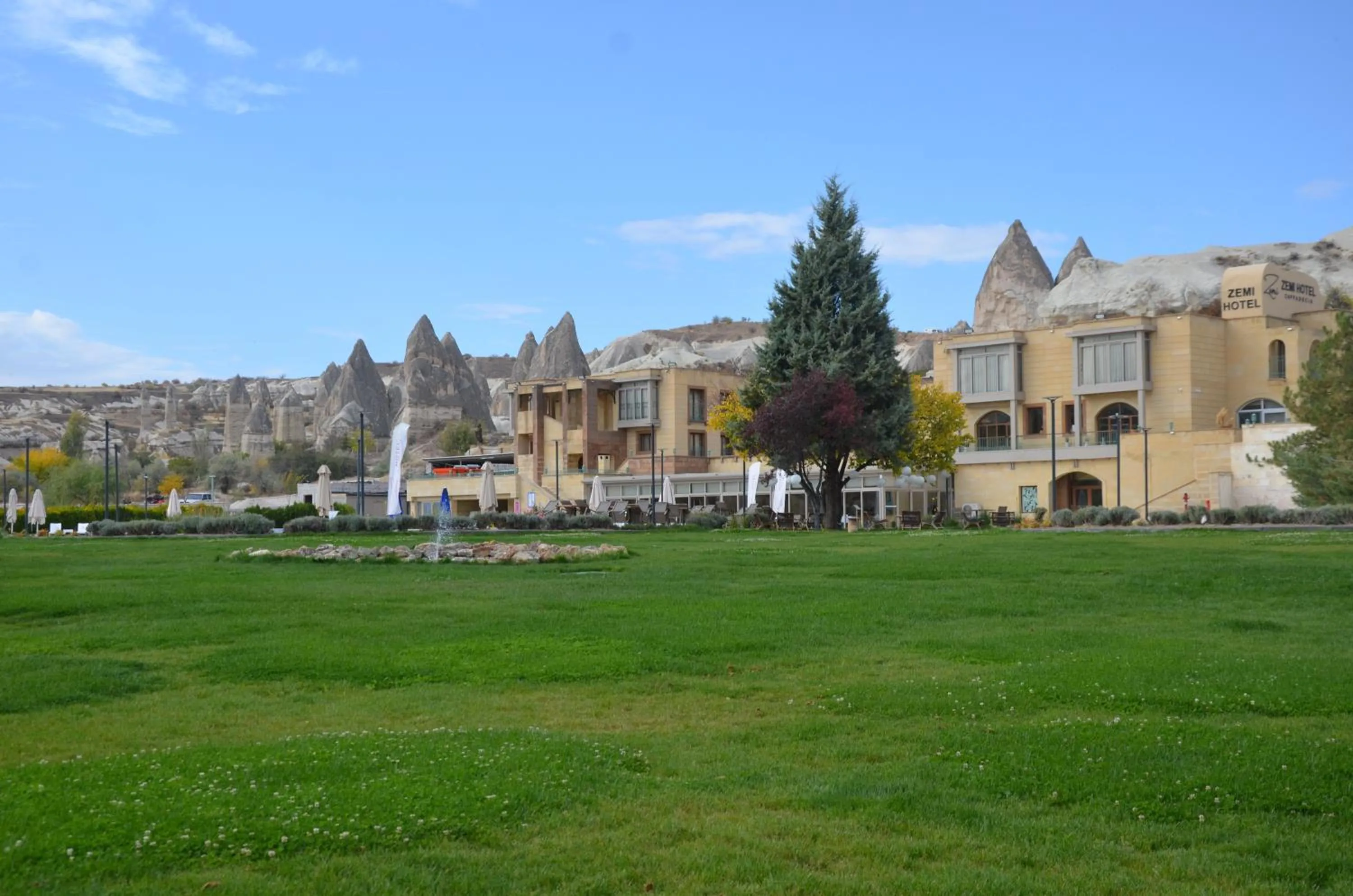 Garden view in Zemi Hotel Cappadocia