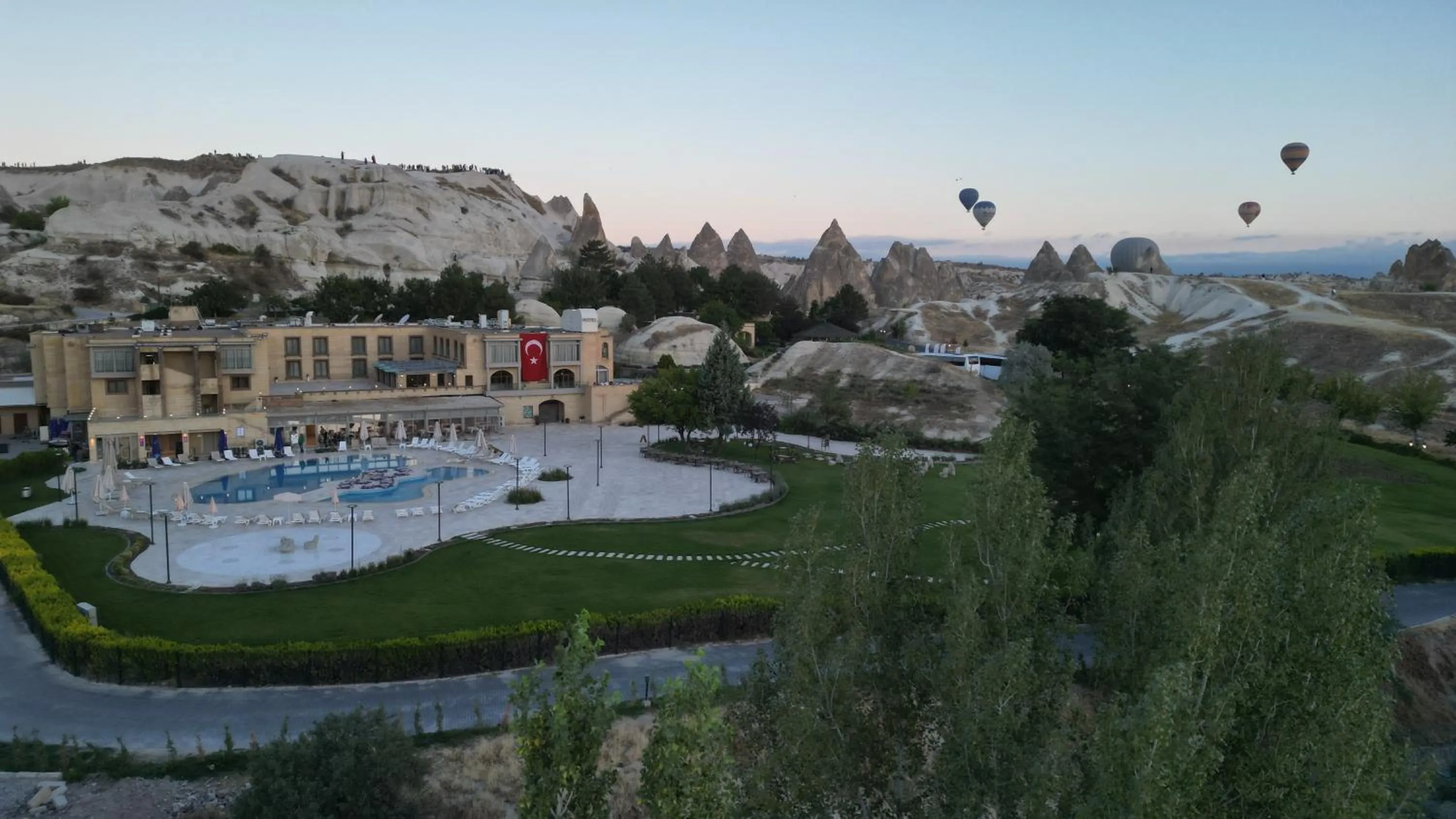 Natural landscape in Zemi Hotel Cappadocia