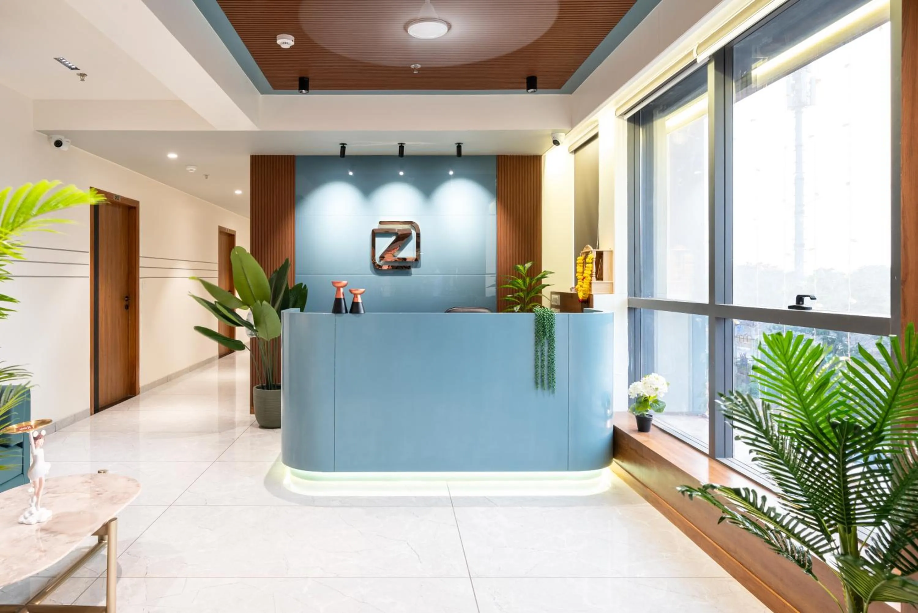 Lobby or reception in The Zuree Hotel