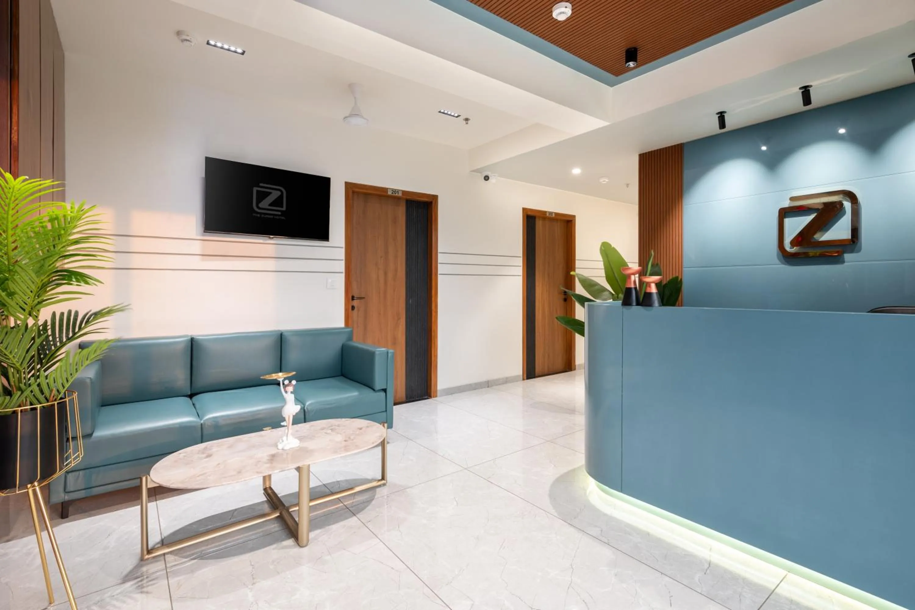 Lobby or reception in The Zuree Hotel