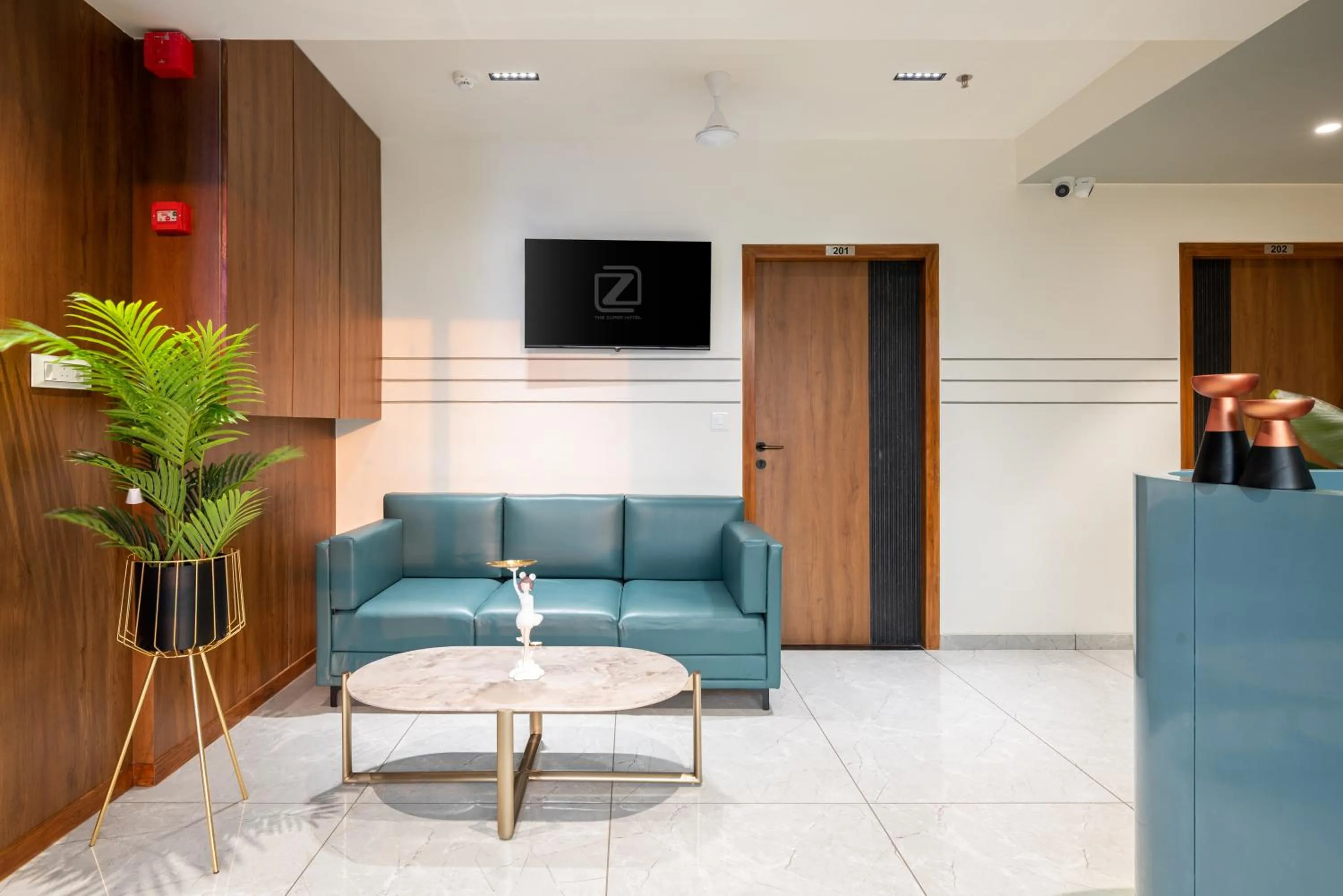 Seating area in The Zuree Hotel