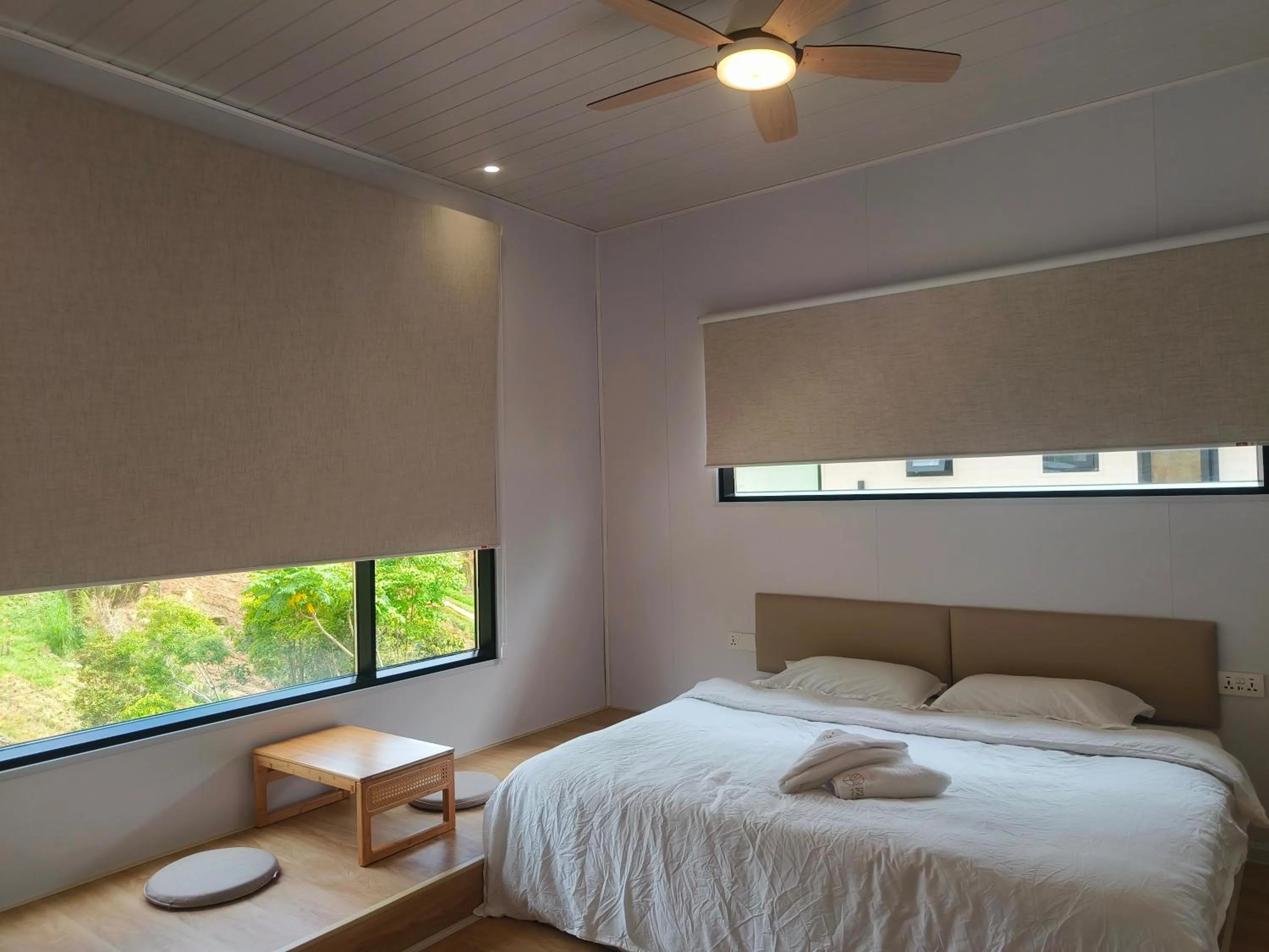 Bed in The Pampines Villa, Mount Kinabalu