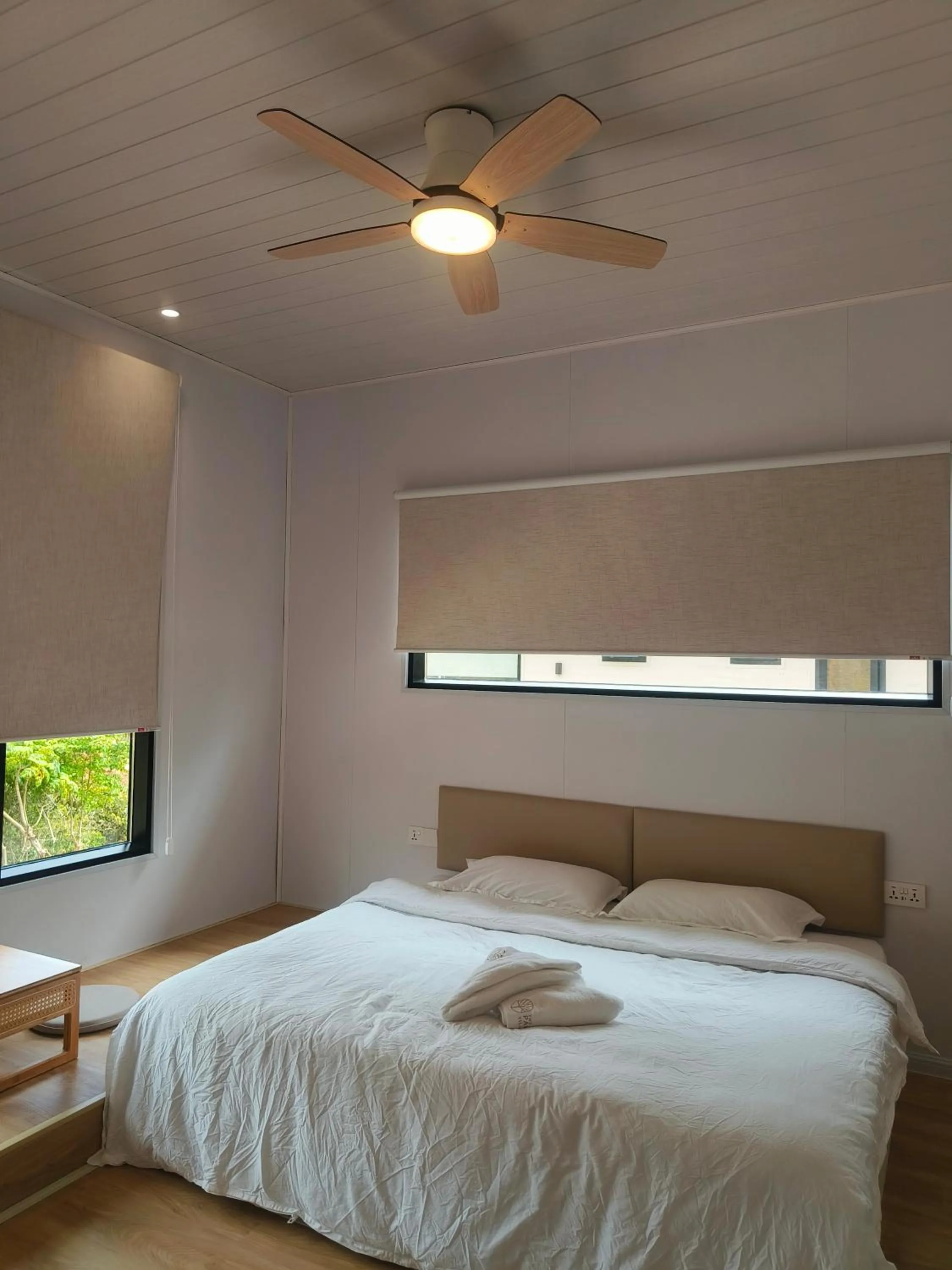 Bed in The Pampines Villa, Mount Kinabalu