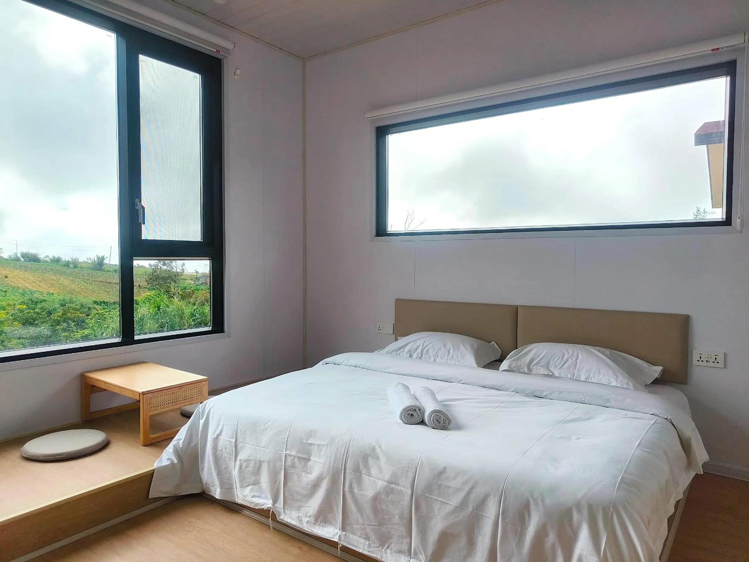 Bed in The Pampines Villa, Mount Kinabalu