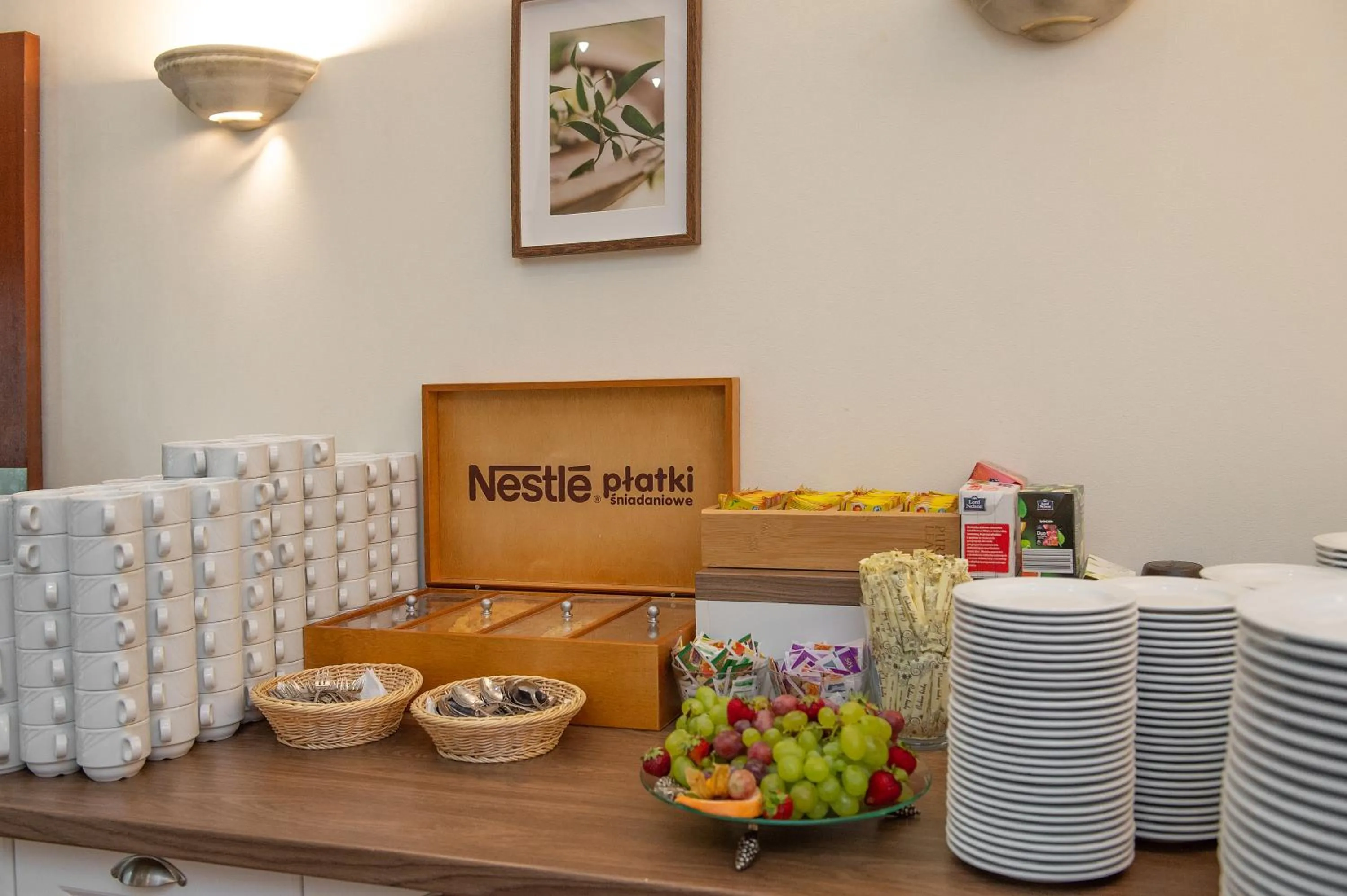 Buffet breakfast in Hotel Rigga