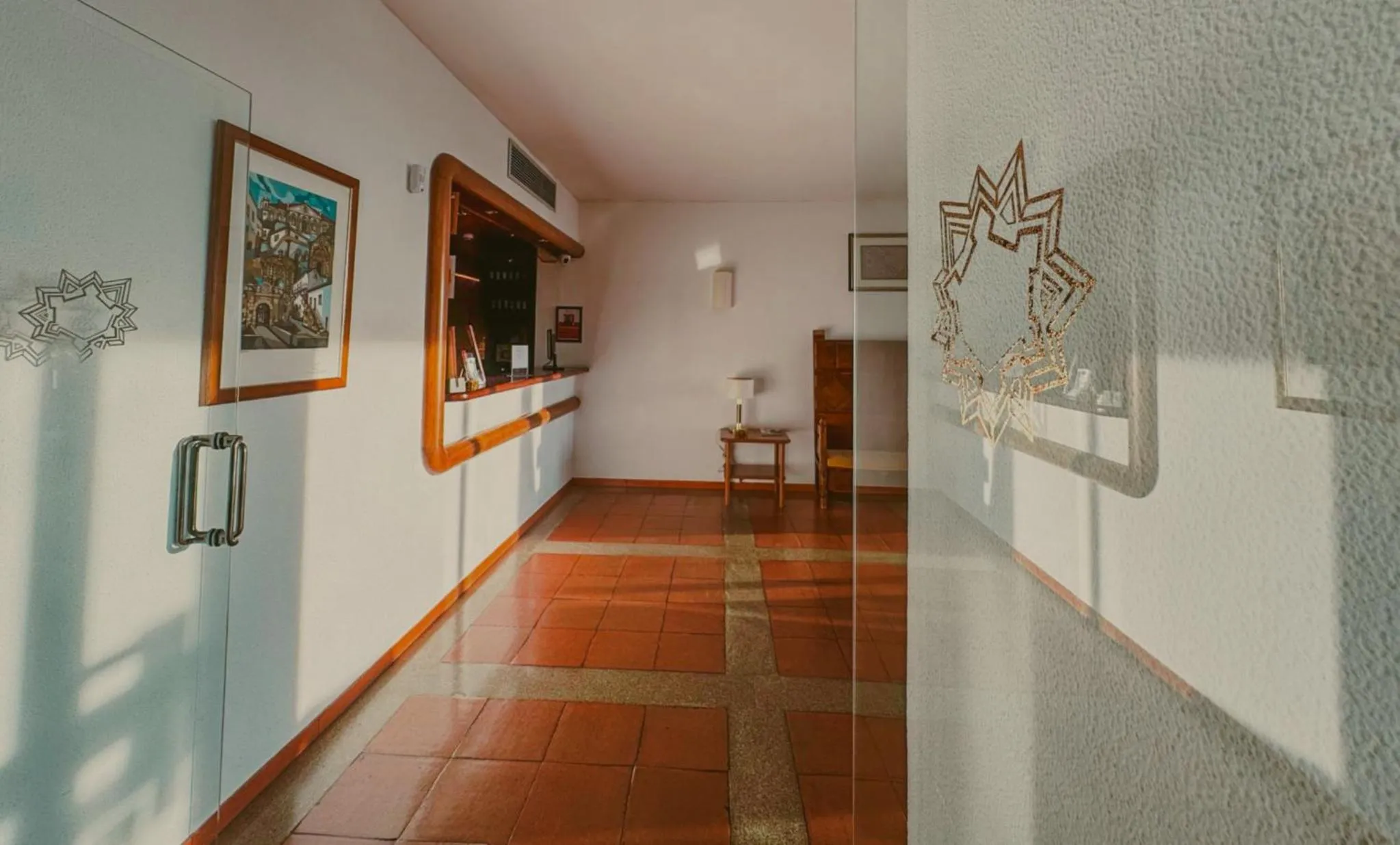 Lobby or reception in Hotel Fortaleza de Almeida by ASITE Hotels