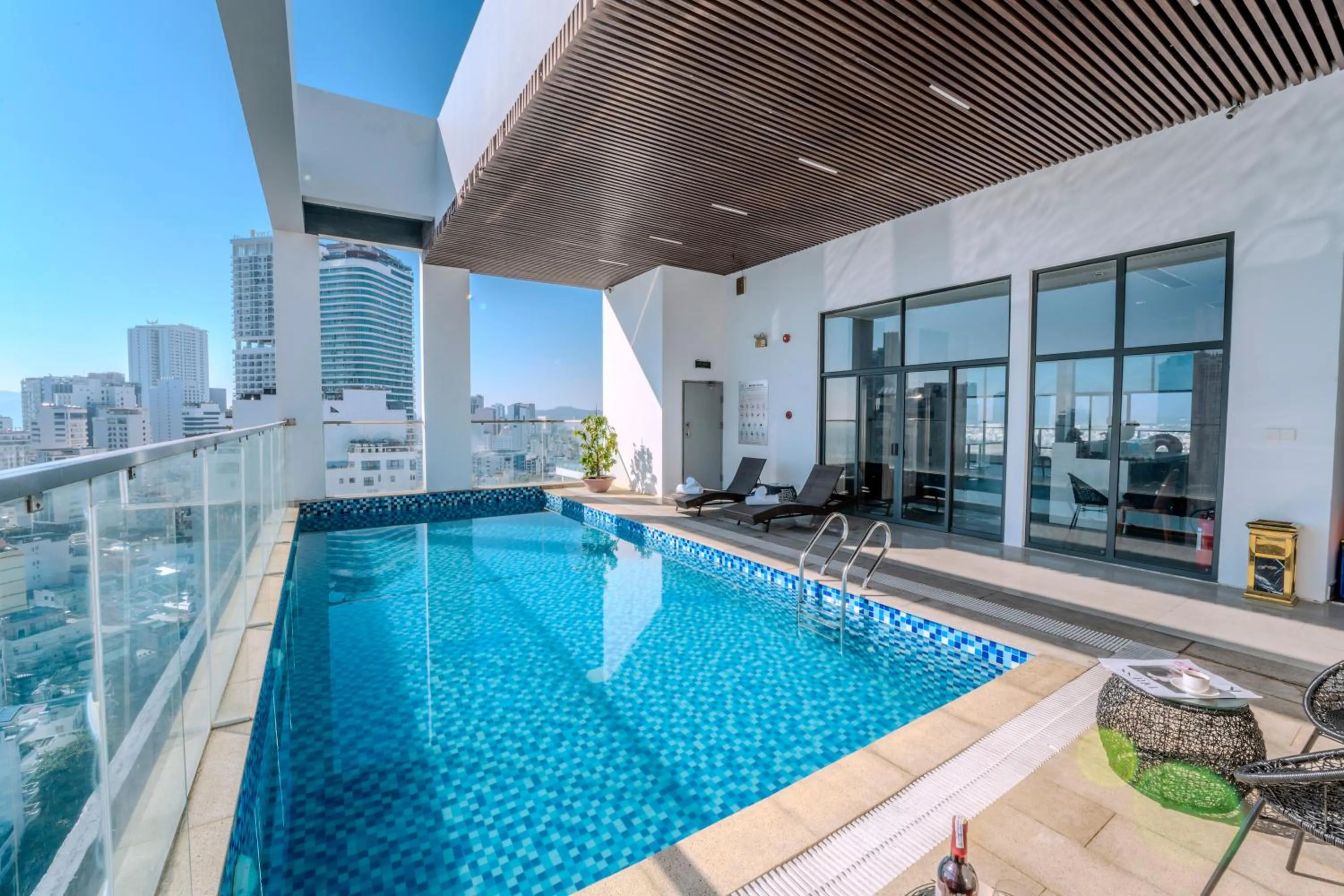 Swimming pool in Astica Hotel Nha trang