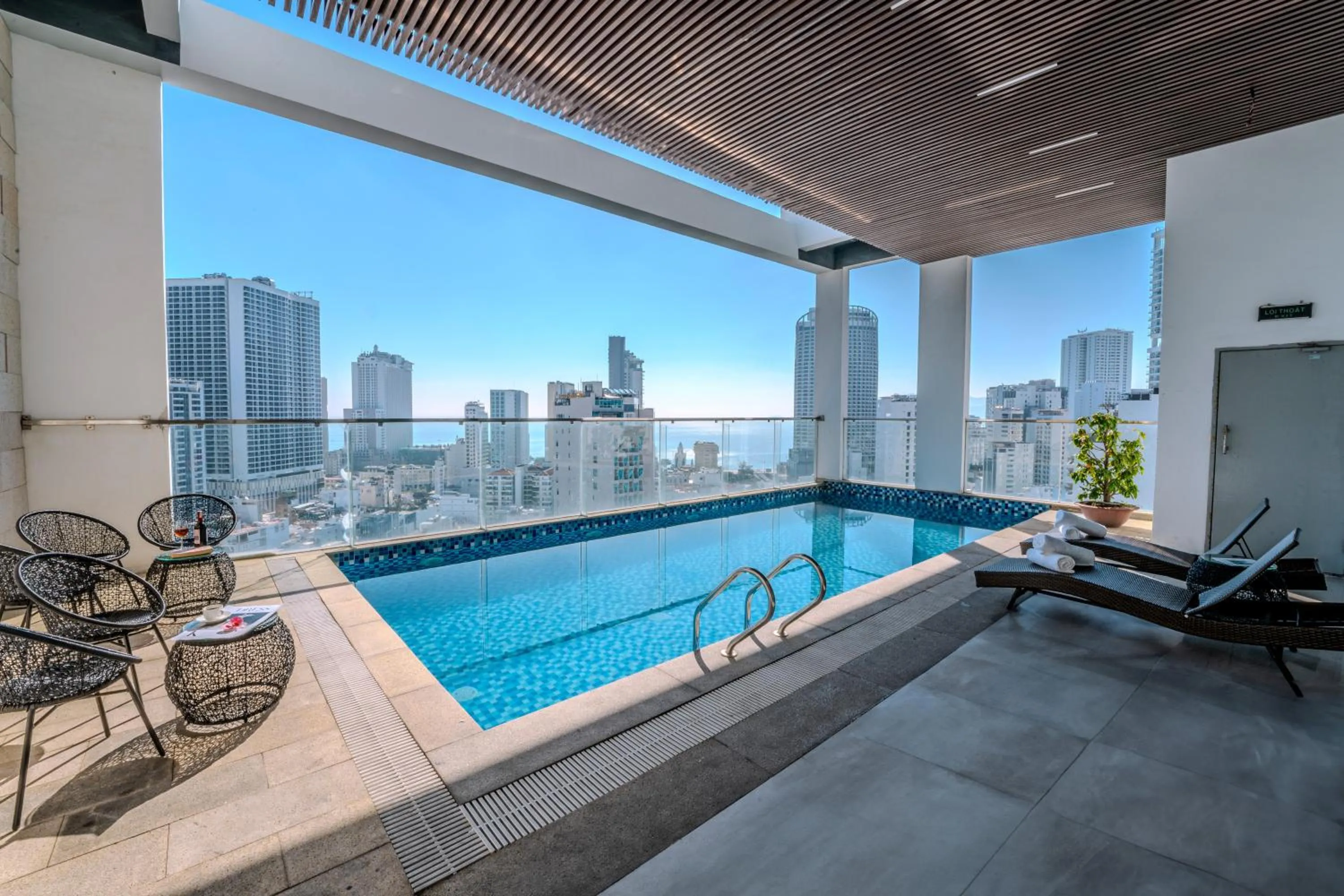 Swimming pool in Astica Hotel Nha trang