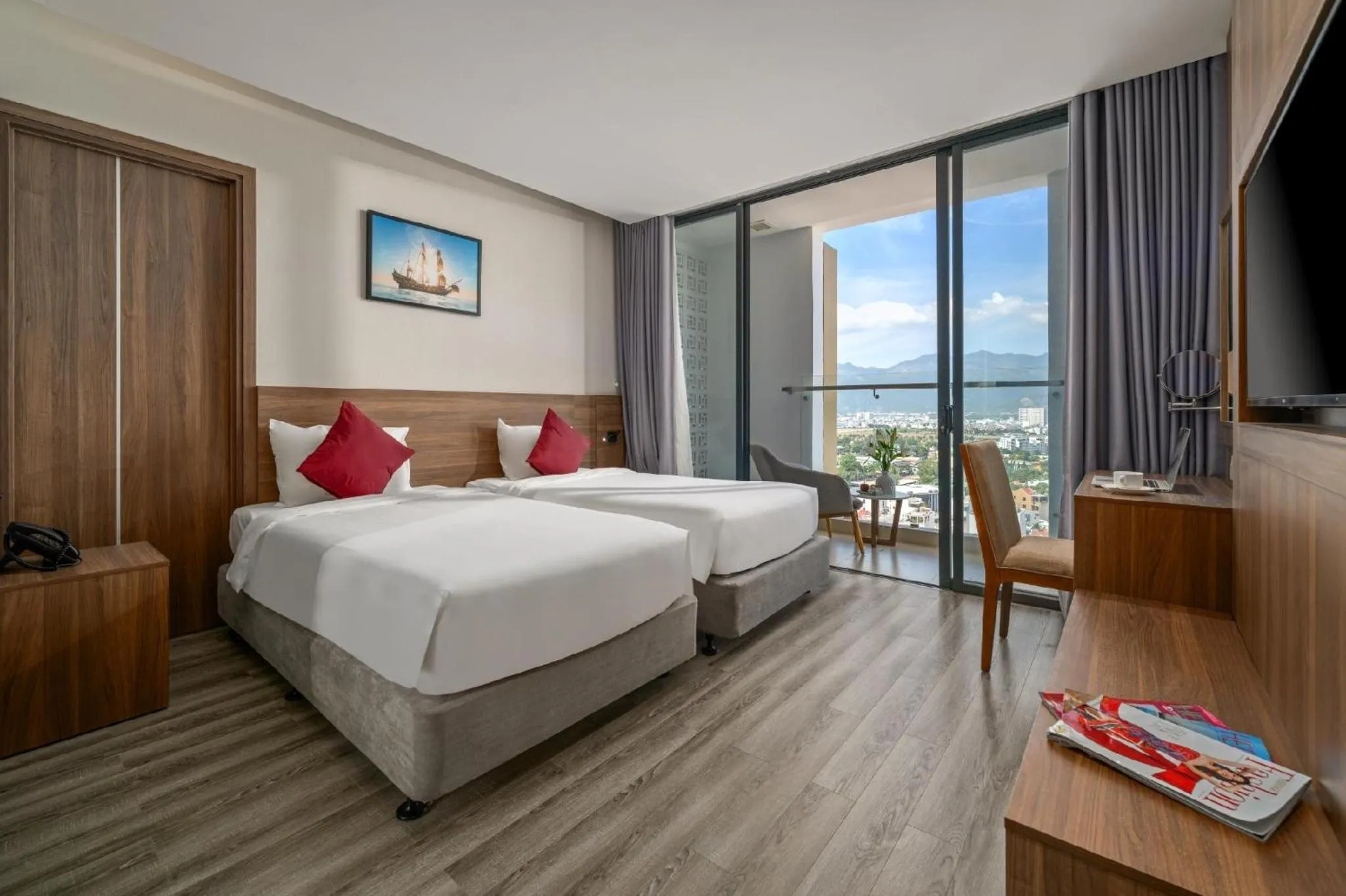 Bed in Astica Hotel Nha trang