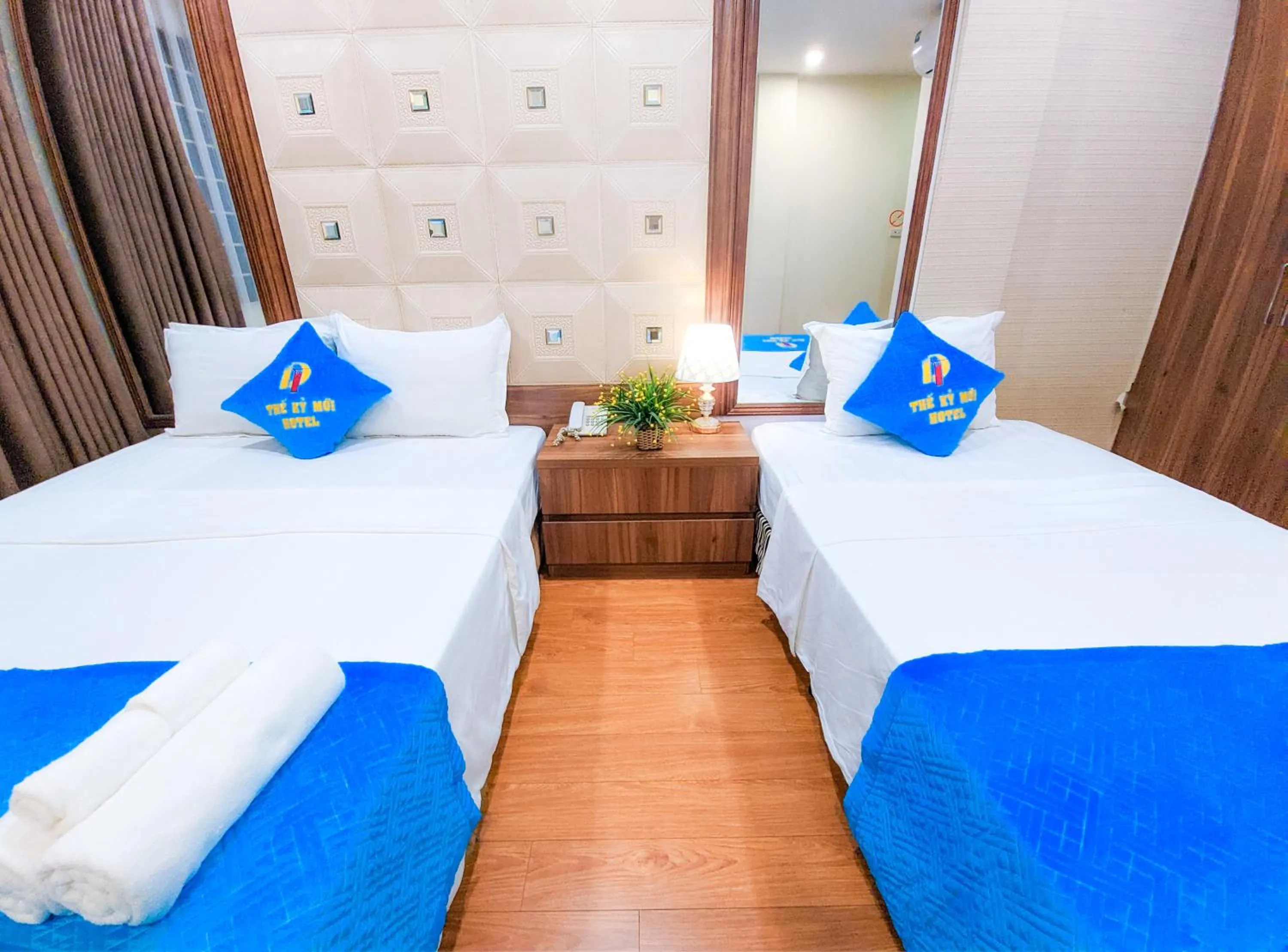 Bed in Khách sạn Thế Kỷ Mới