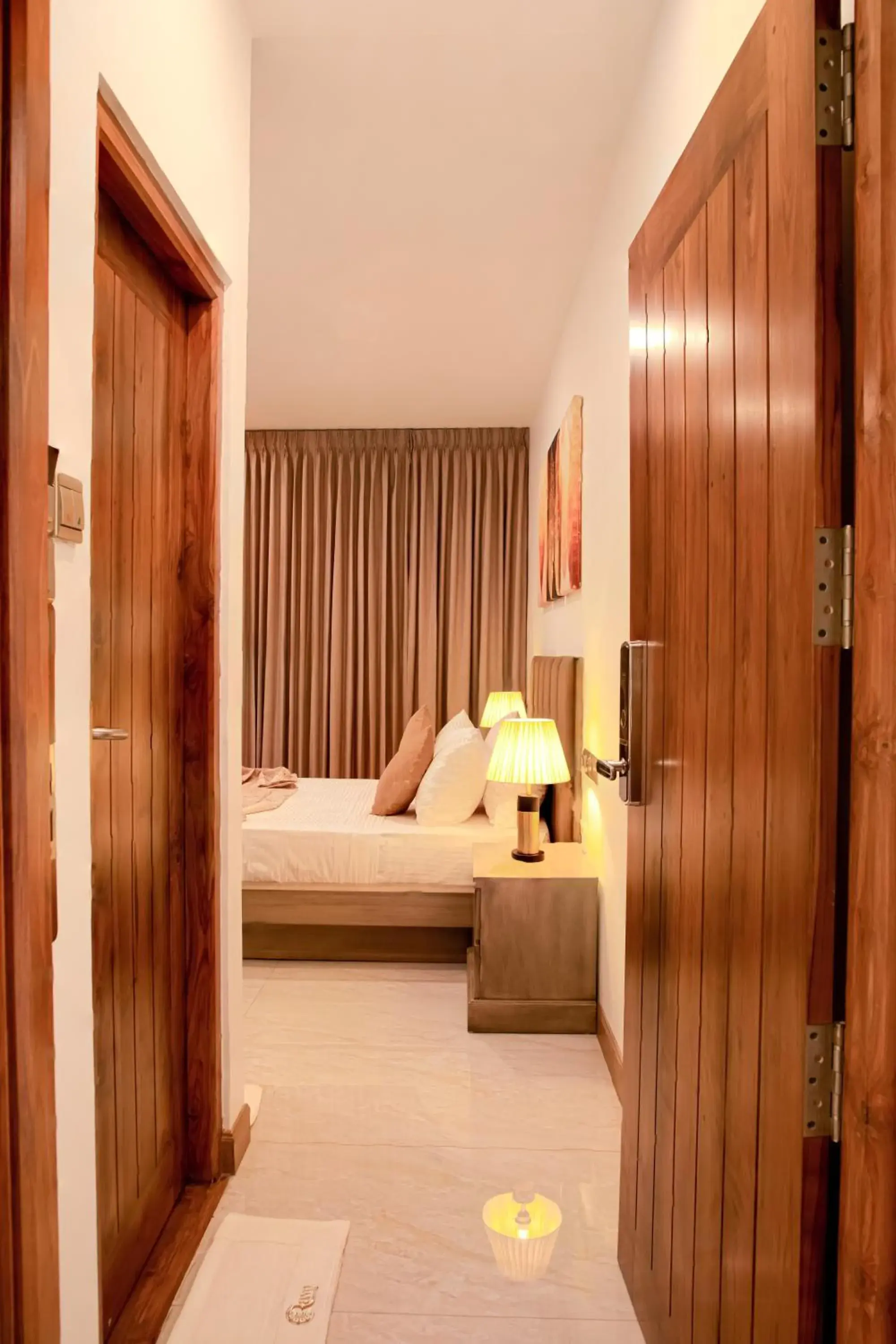 Bed in Ravo Hotel Bed in Ravo Hotel