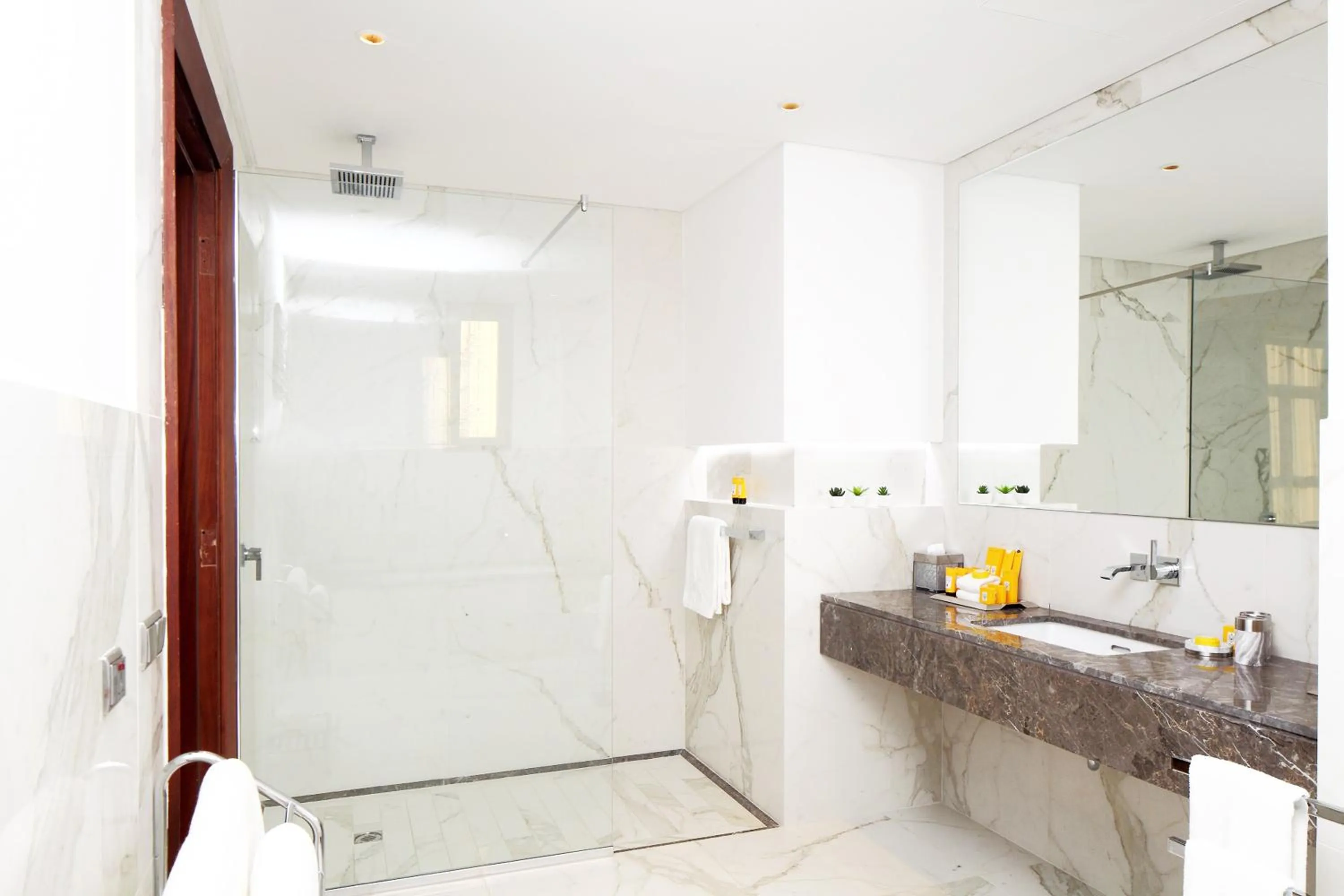 Shower in Vivienda Hotel Villas Granada