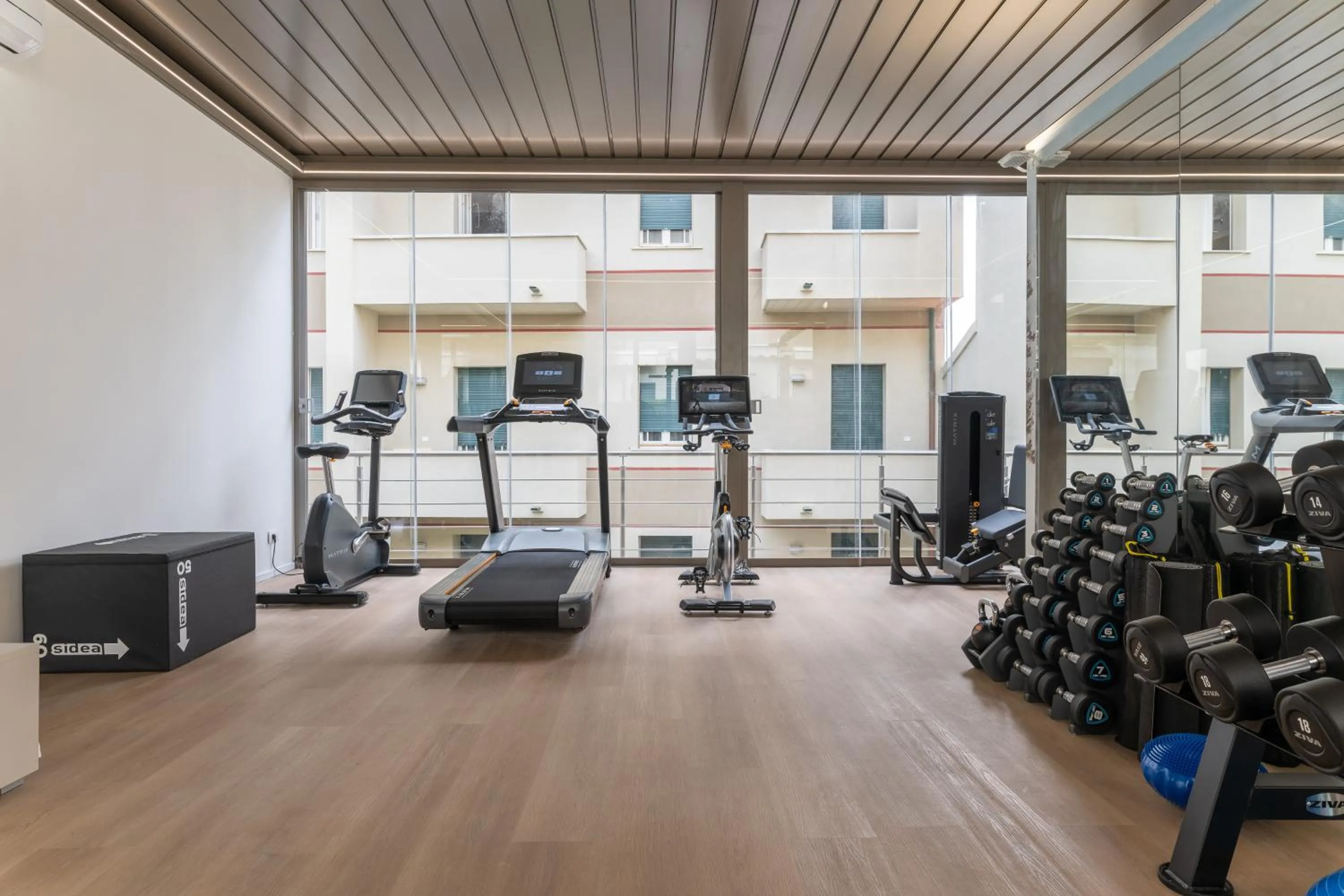 Fitness centre/facilities in Hotel Residence Esplanade