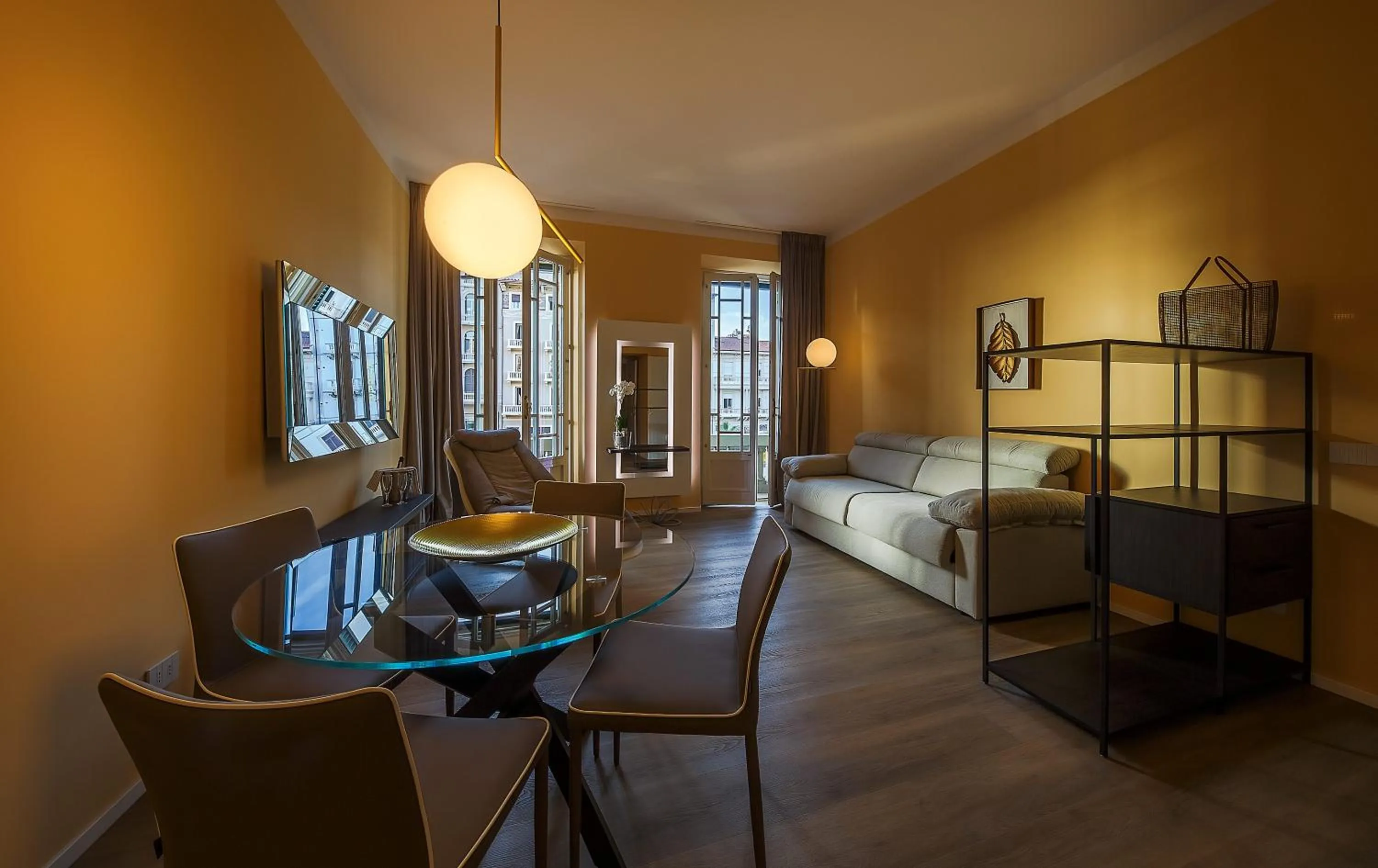 Living room, Bed in Hotel Residence Esplanade