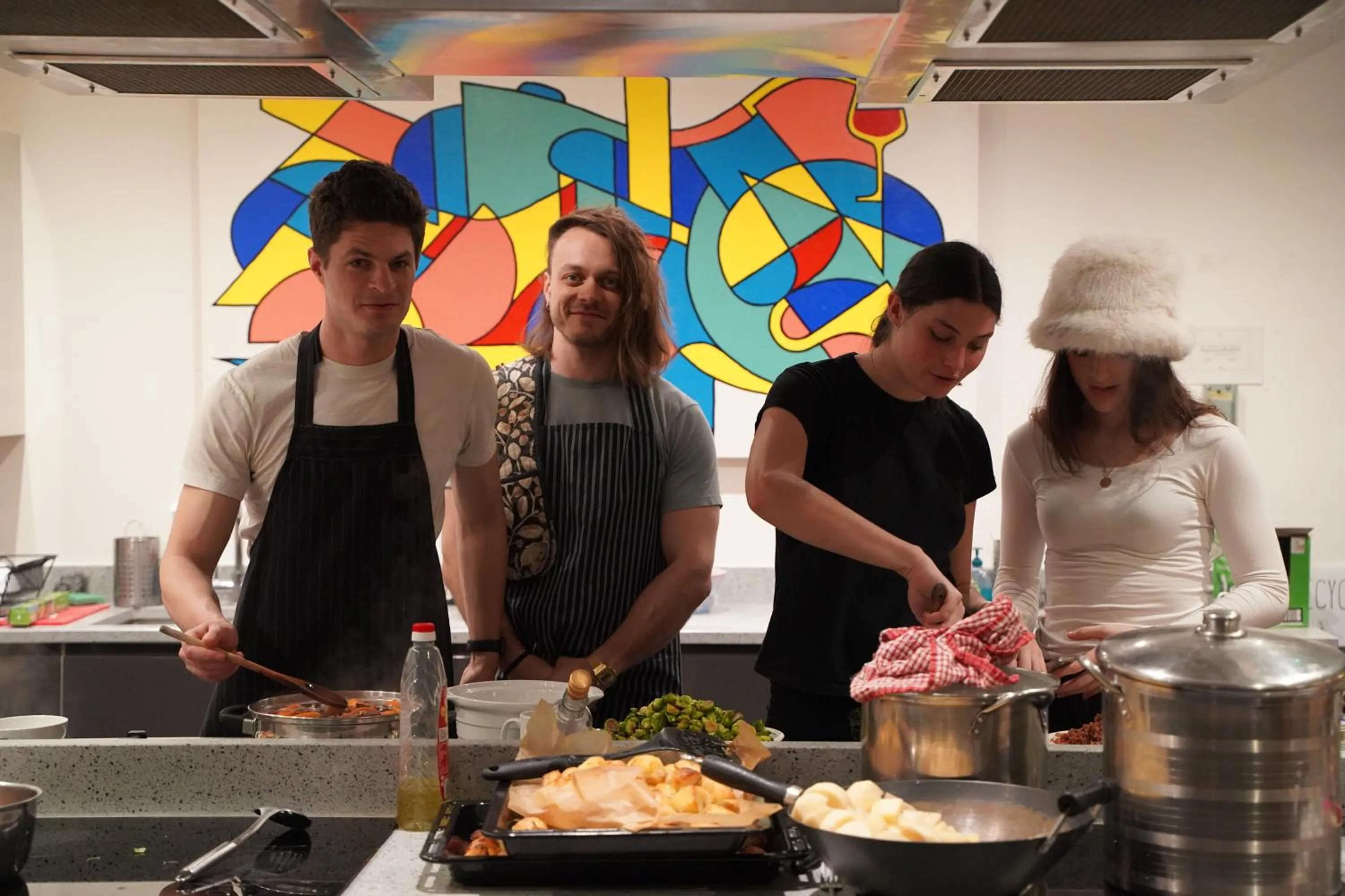 group of guests in Prime Backpackers Angel