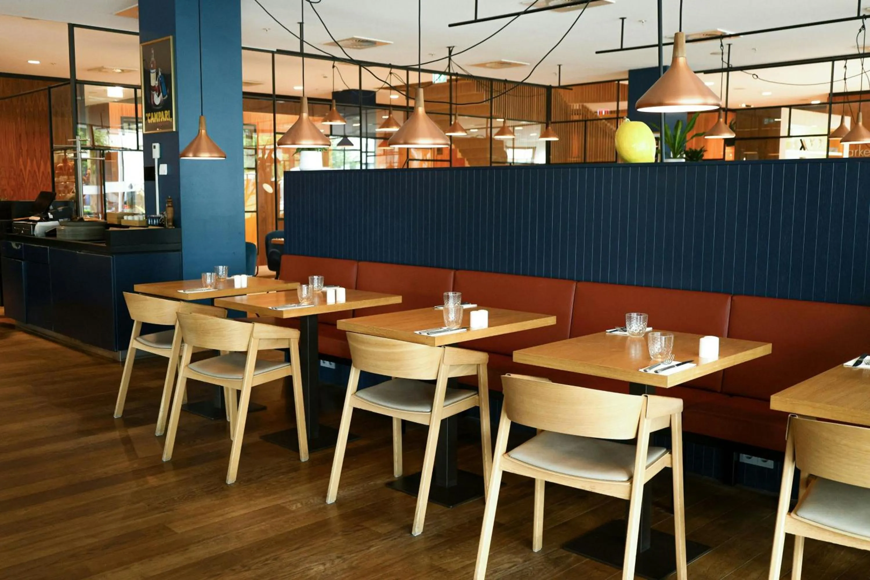 Restaurant/places to eat in Courtyard by Marriott Amsterdam Arena Atlas