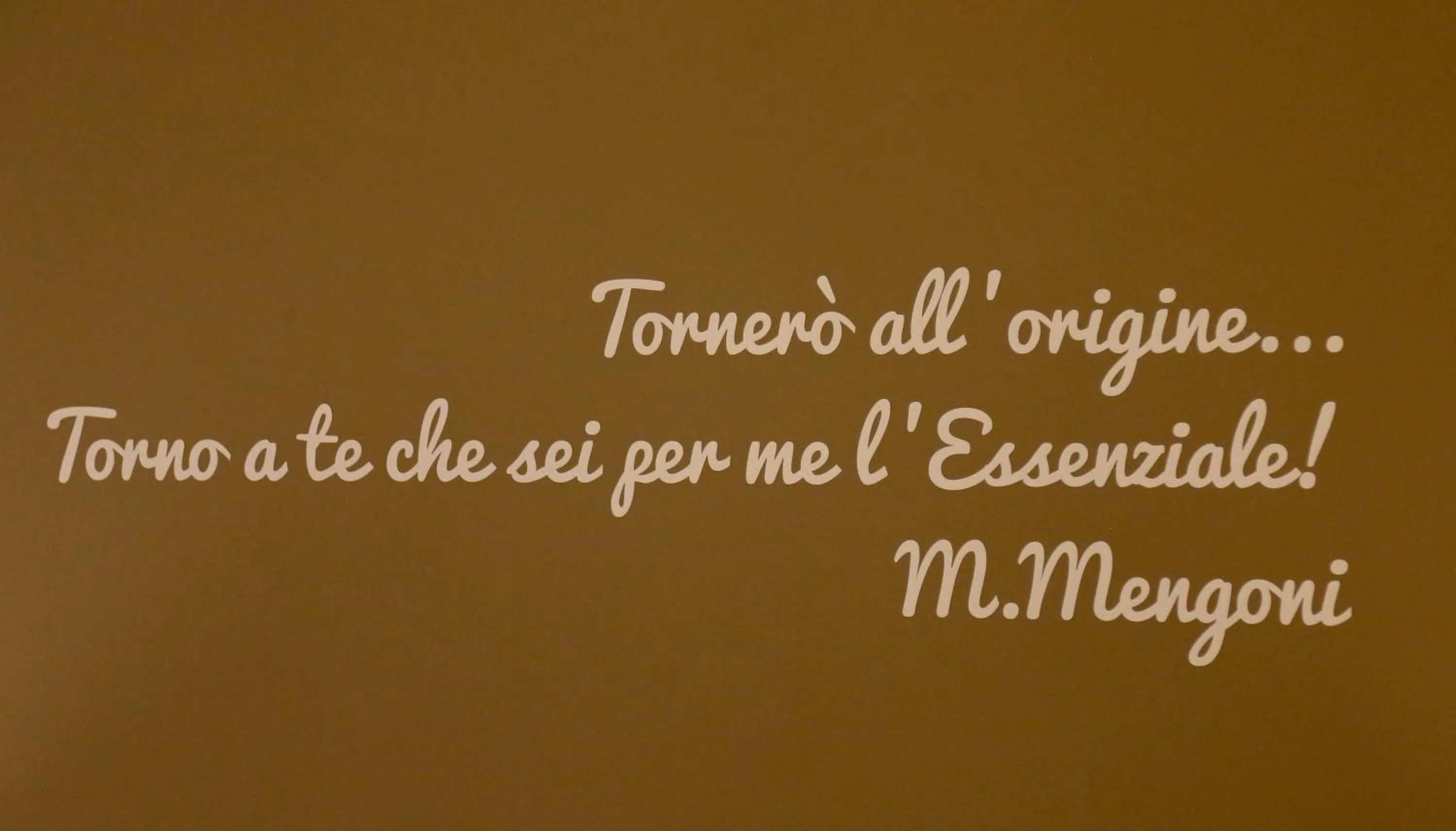 Decorative detail in L`essenza B&B