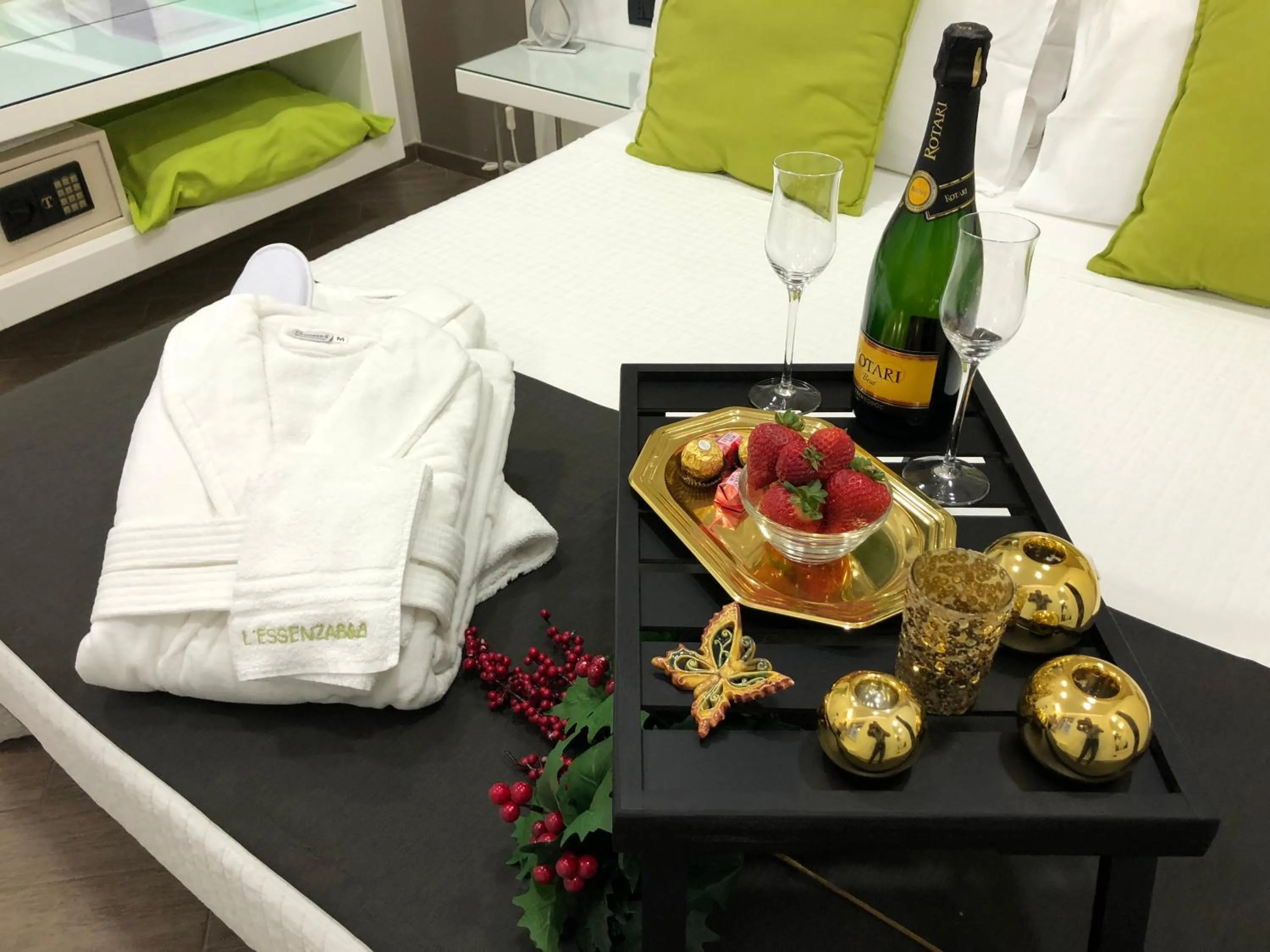 Food and drinks in L`essenza B&B