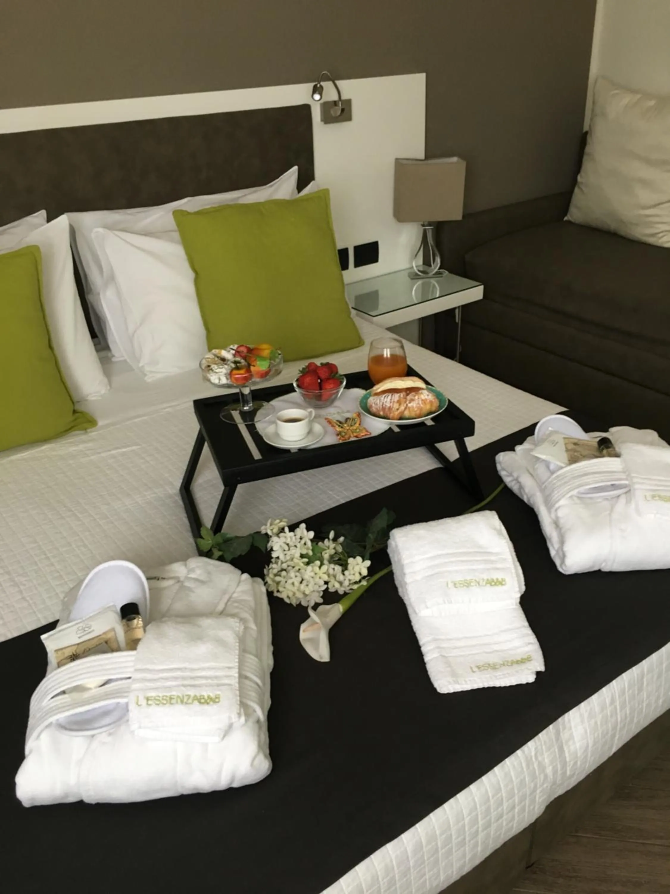 Food and drinks in L`essenza B&B