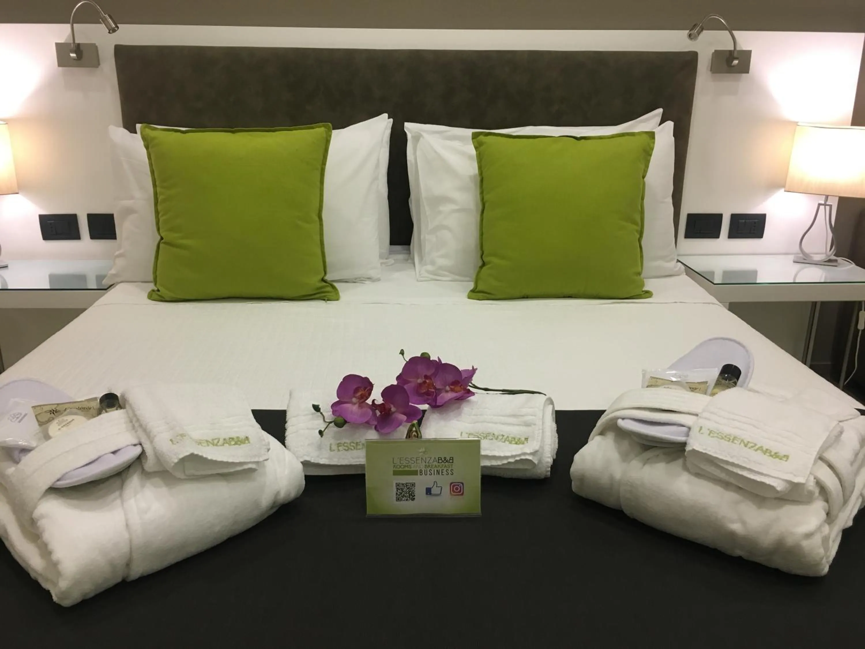 Bed in L`essenza B&B