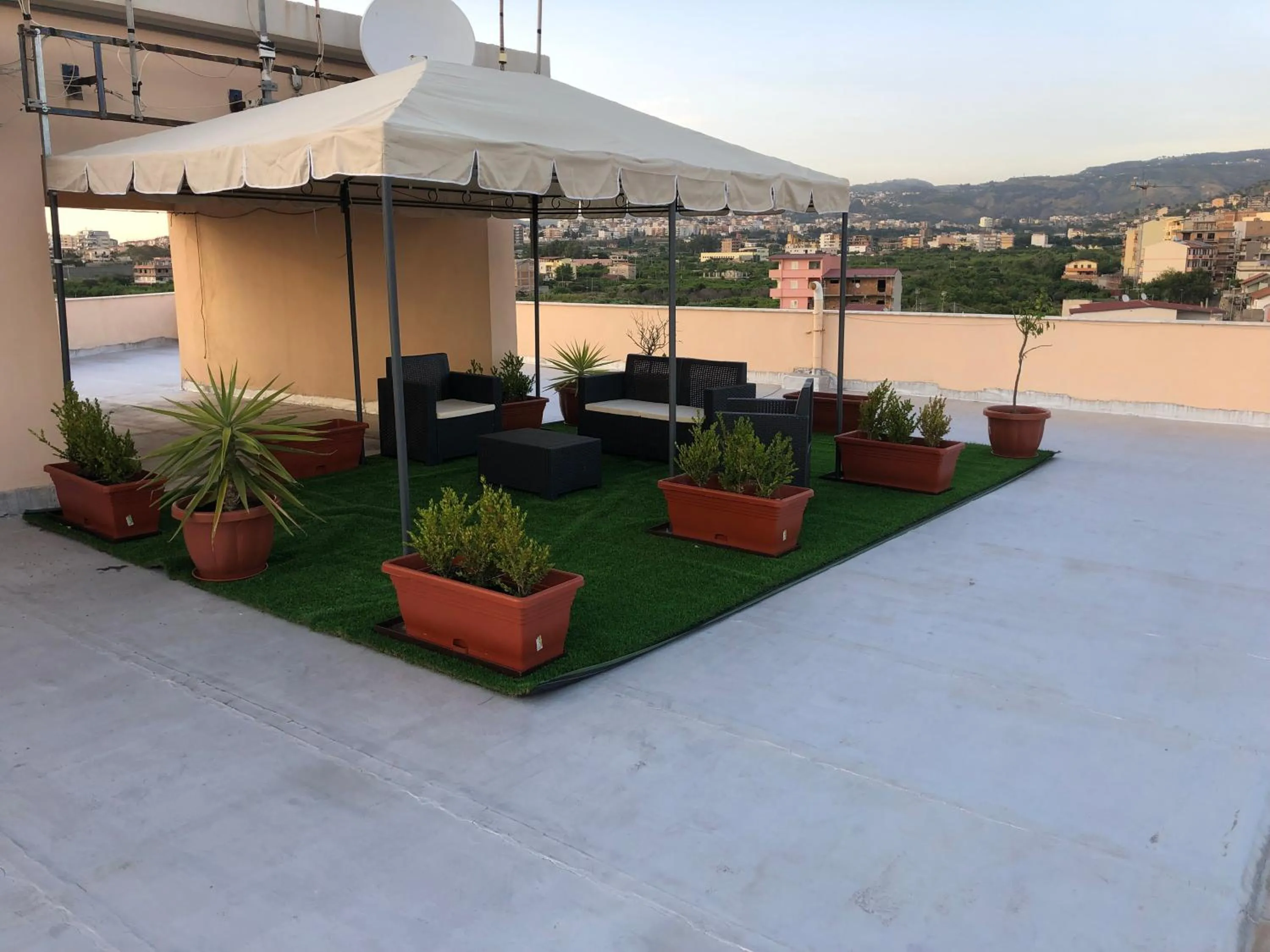 Balcony/Terrace in L`essenza B&B