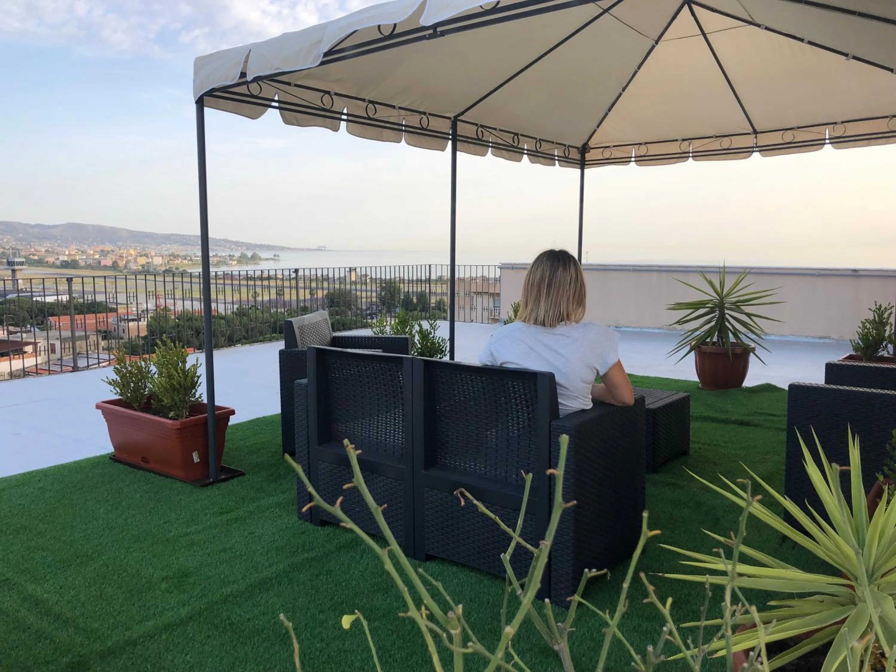 Balcony/Terrace in L`essenza B&B