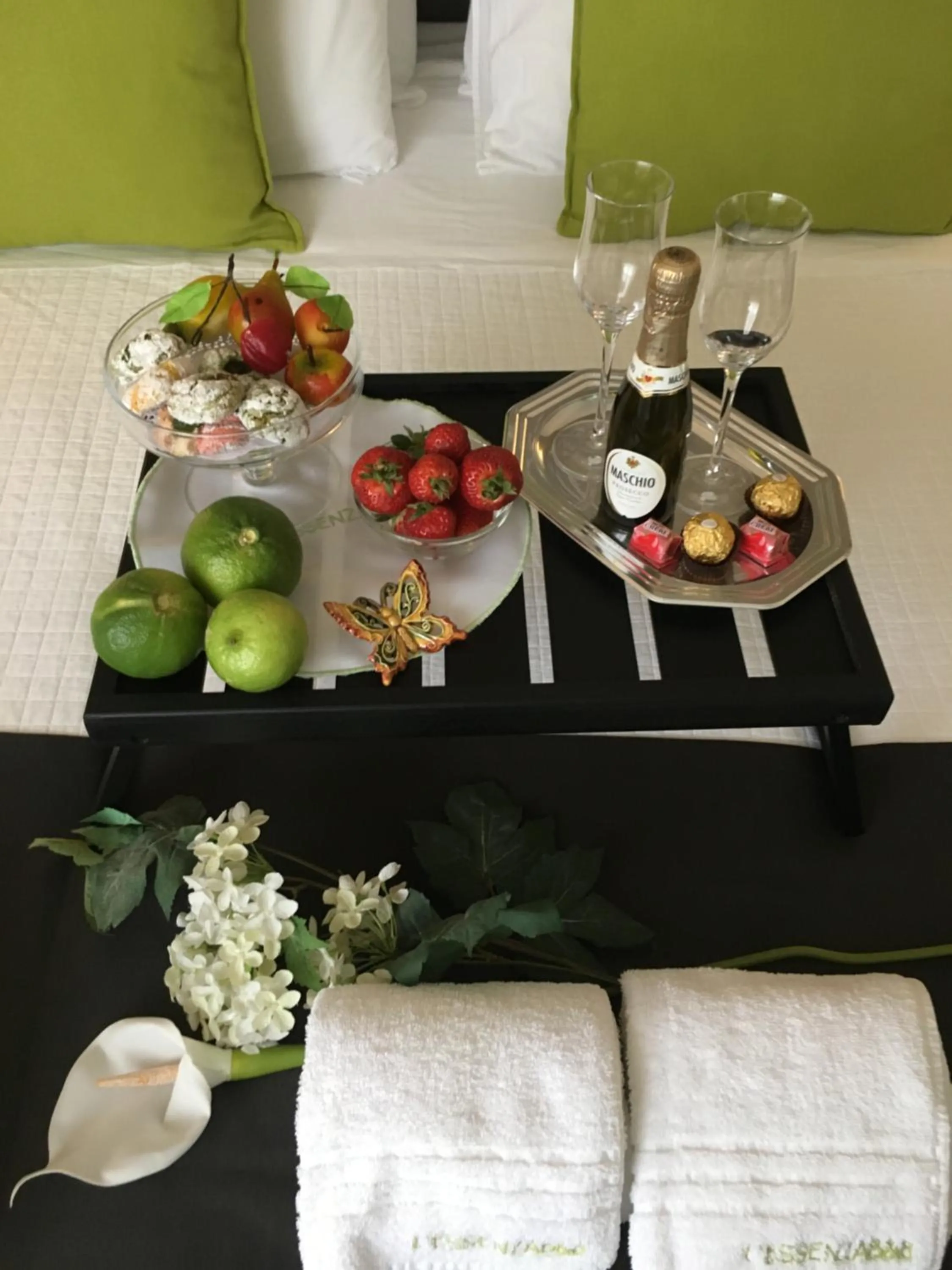 Food and drinks in L`essenza B&B