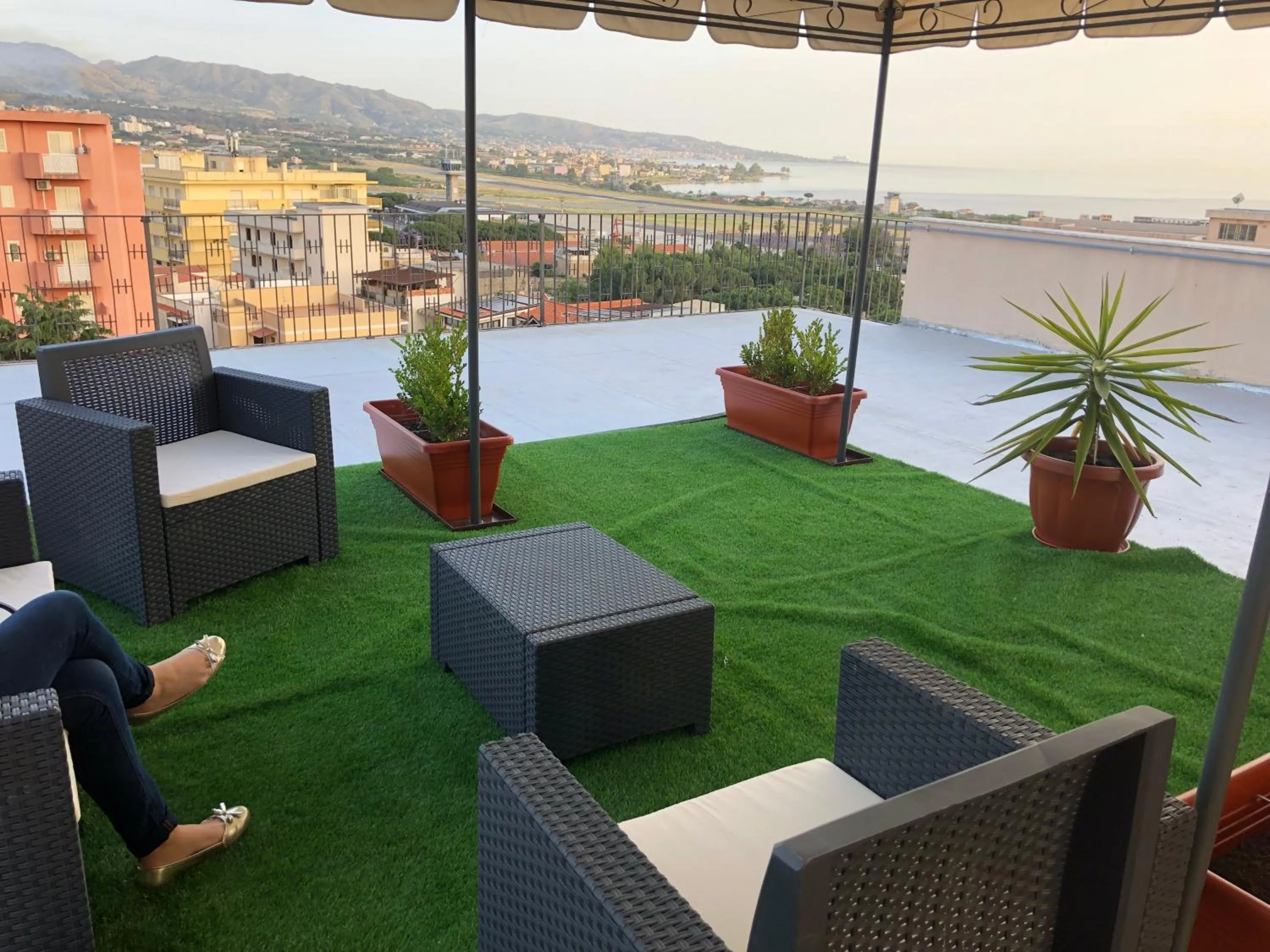 Balcony/Terrace in L`essenza B&B