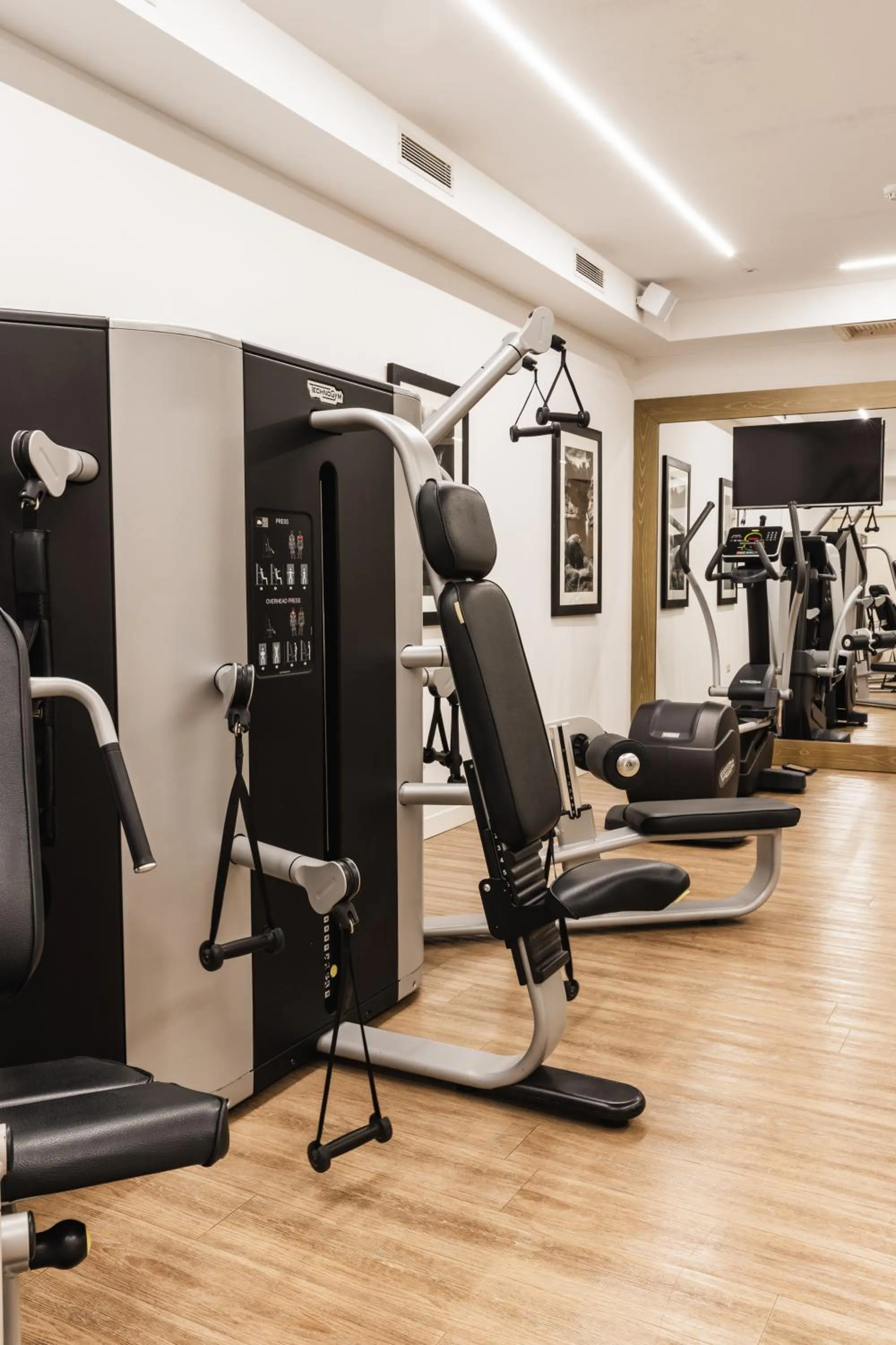 Fitness centre/facilities in Hotel Plaza