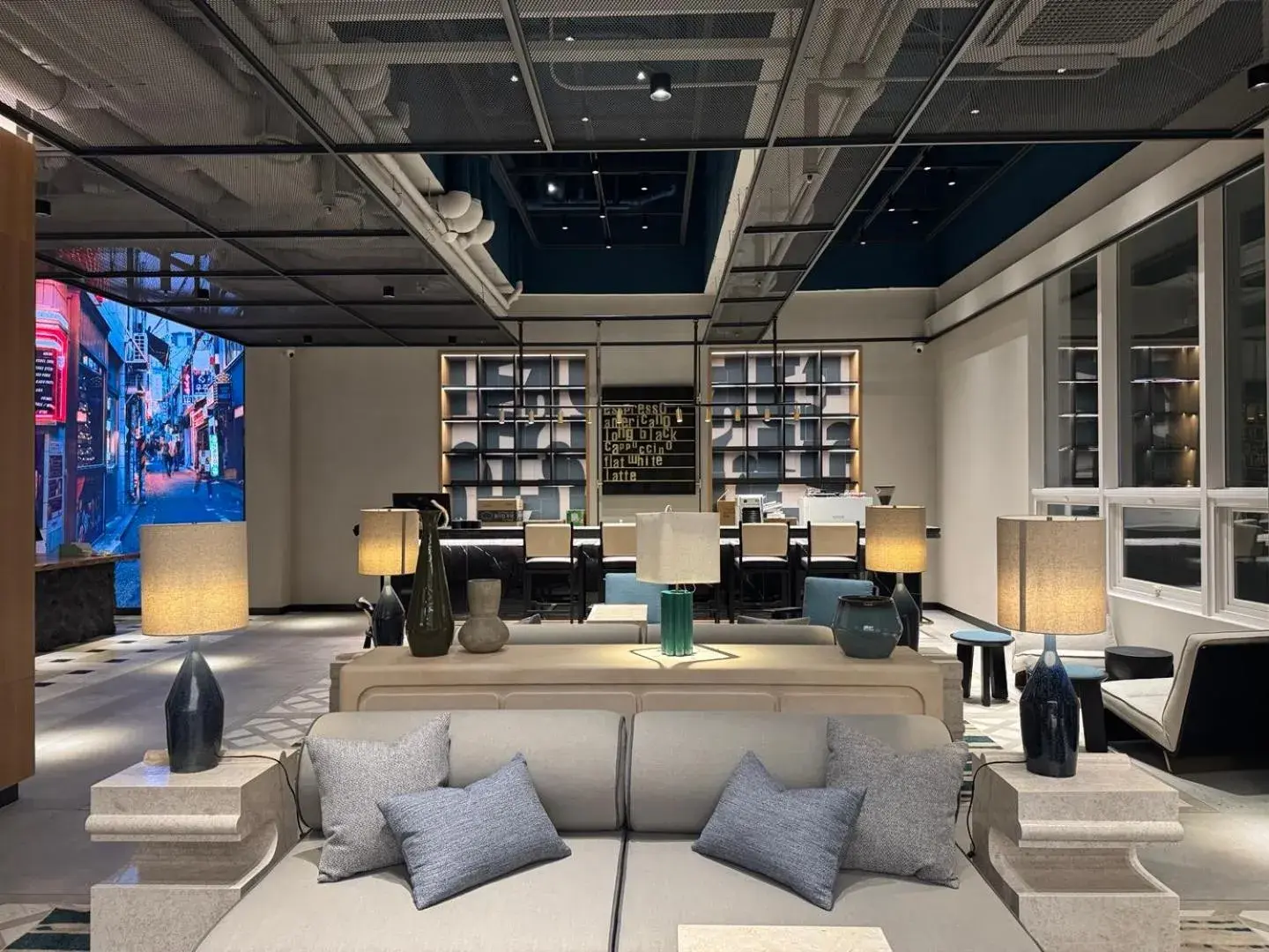 Lobby or reception in New Blanc Central Myeongdong Lobby or reception in New Blanc Central Myeongdong