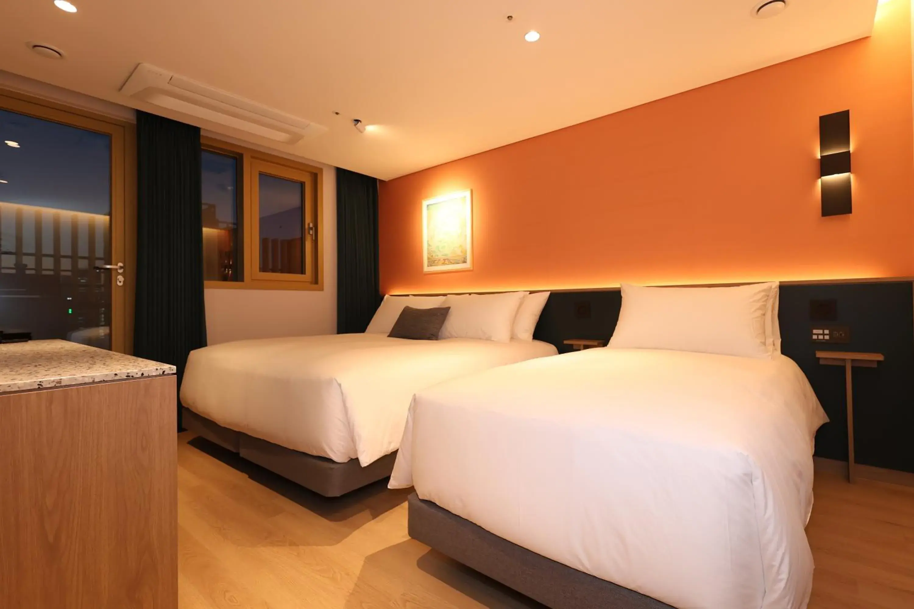 Bed in New Blanc Central Myeongdong Bed in New Blanc Central Myeongdong