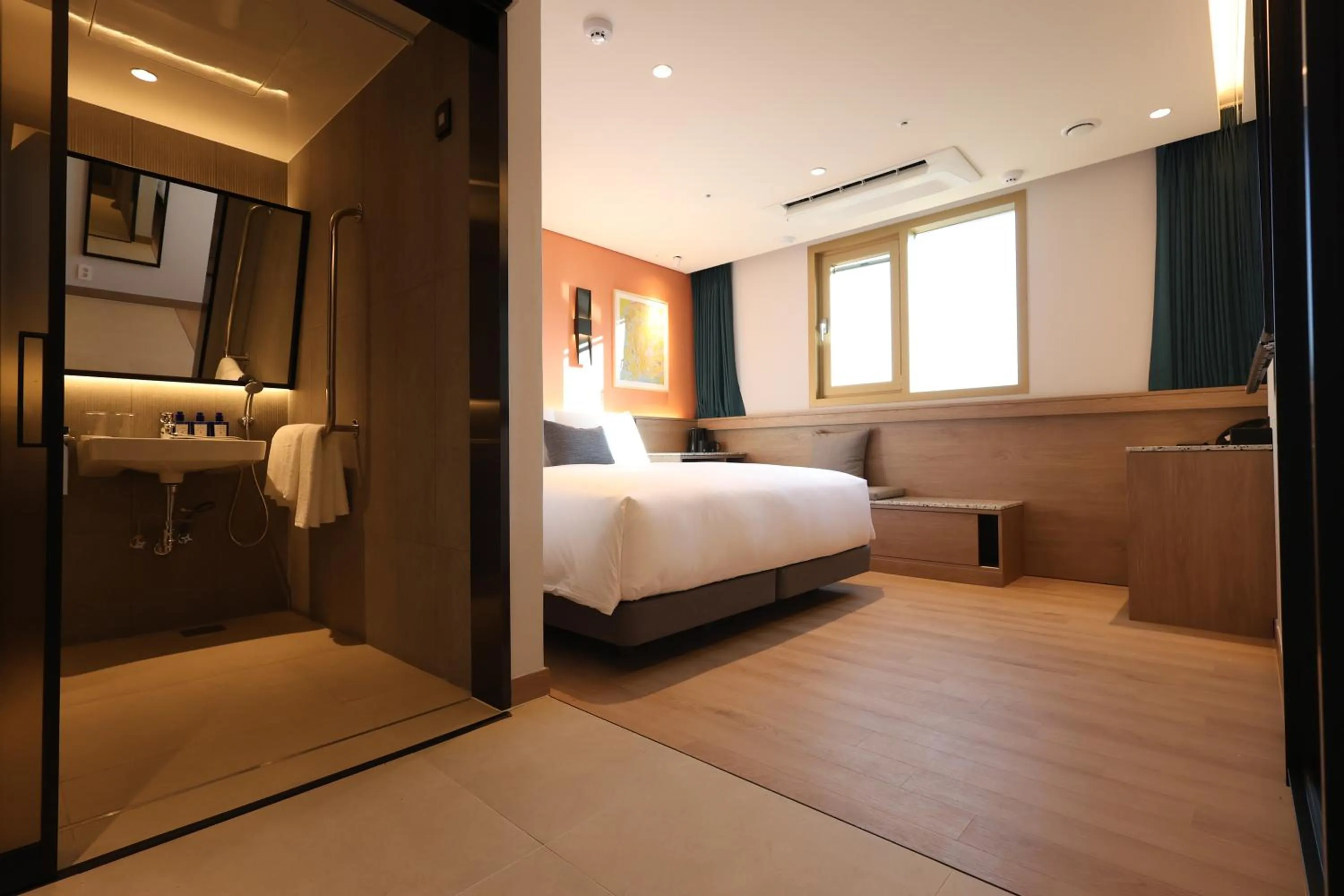 Bed in New Blanc Central Myeongdong