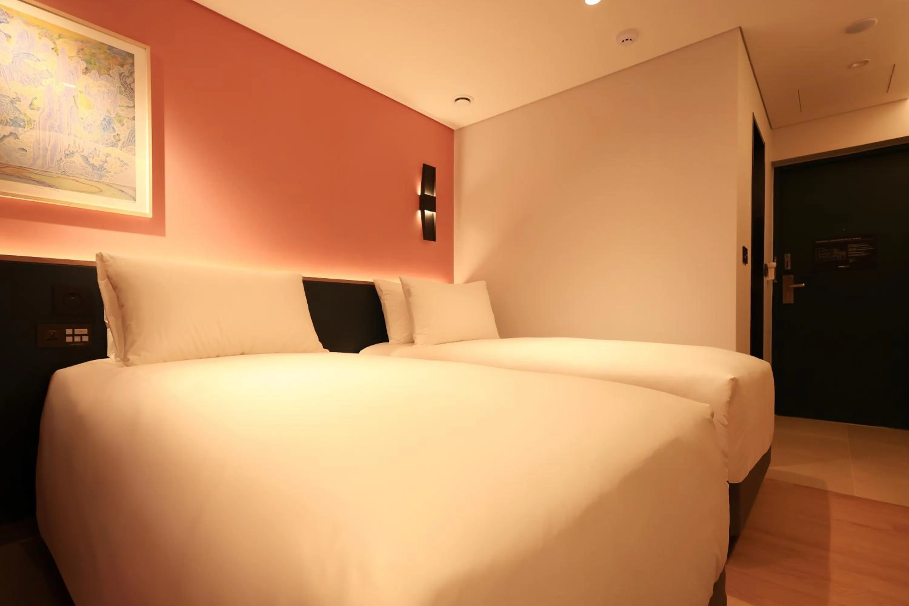 Bed in New Blanc Central Myeongdong