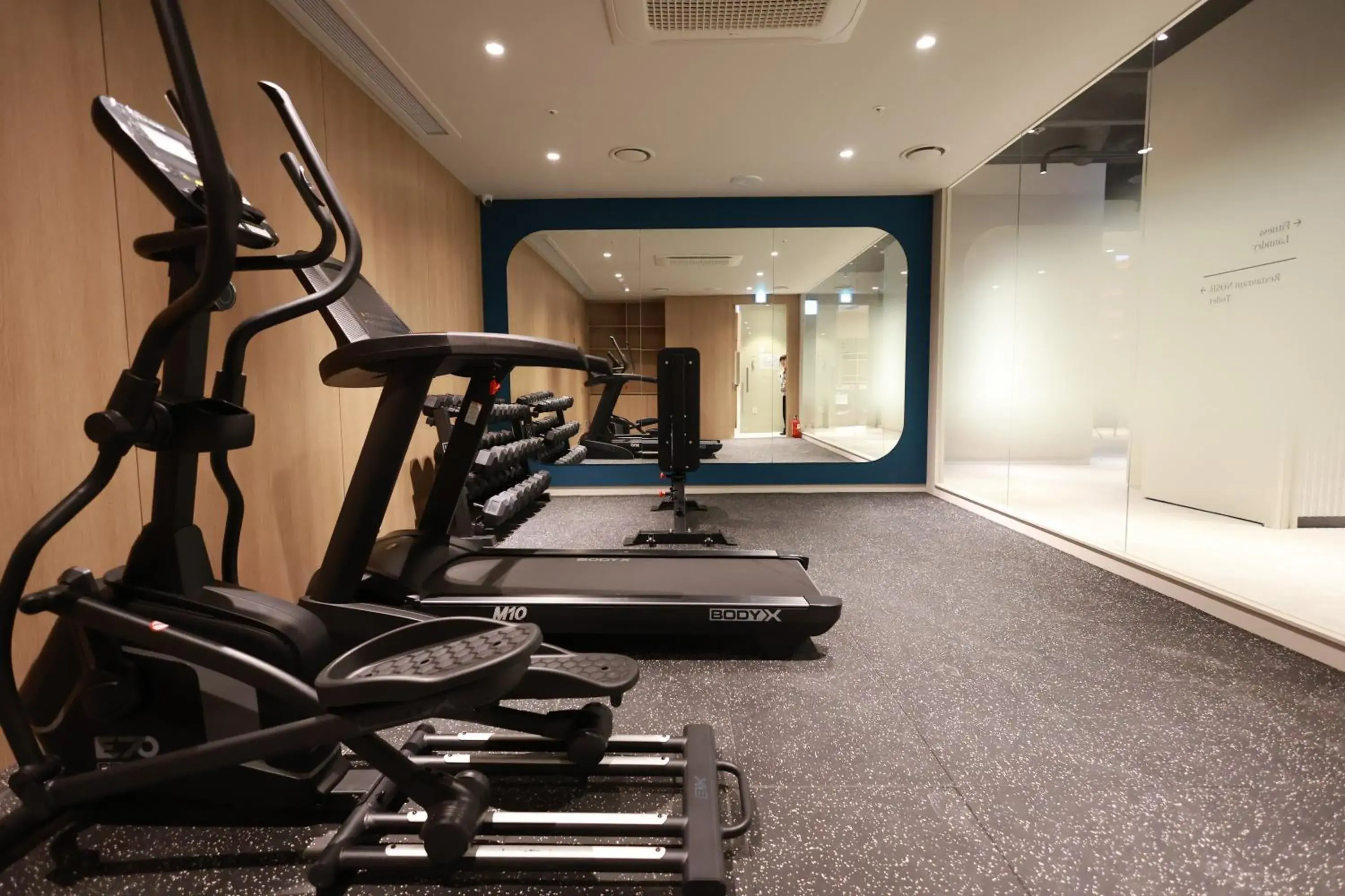 Fitness centre/facilities in New Blanc Central Myeongdong Fitness centre/facilities in New Blanc Central Myeongdong