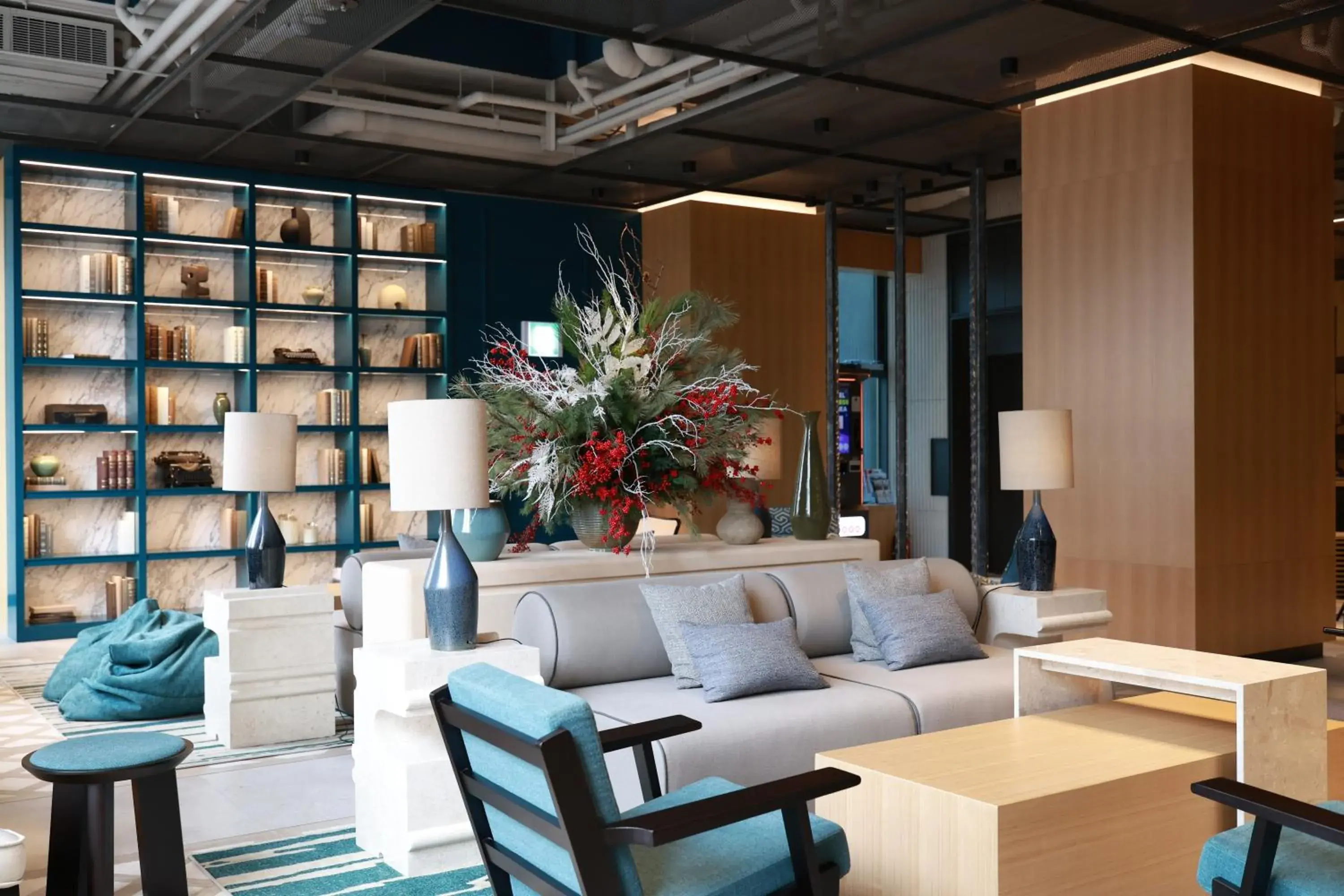 Lobby or reception in New Blanc Central Myeongdong Lobby or reception in New Blanc Central Myeongdong