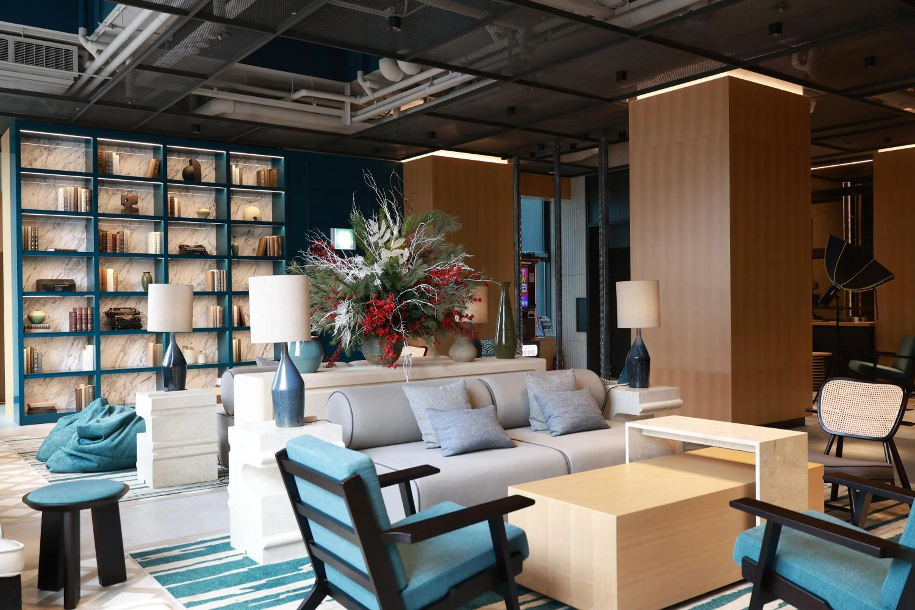 Lobby or reception in New Blanc Central Myeongdong